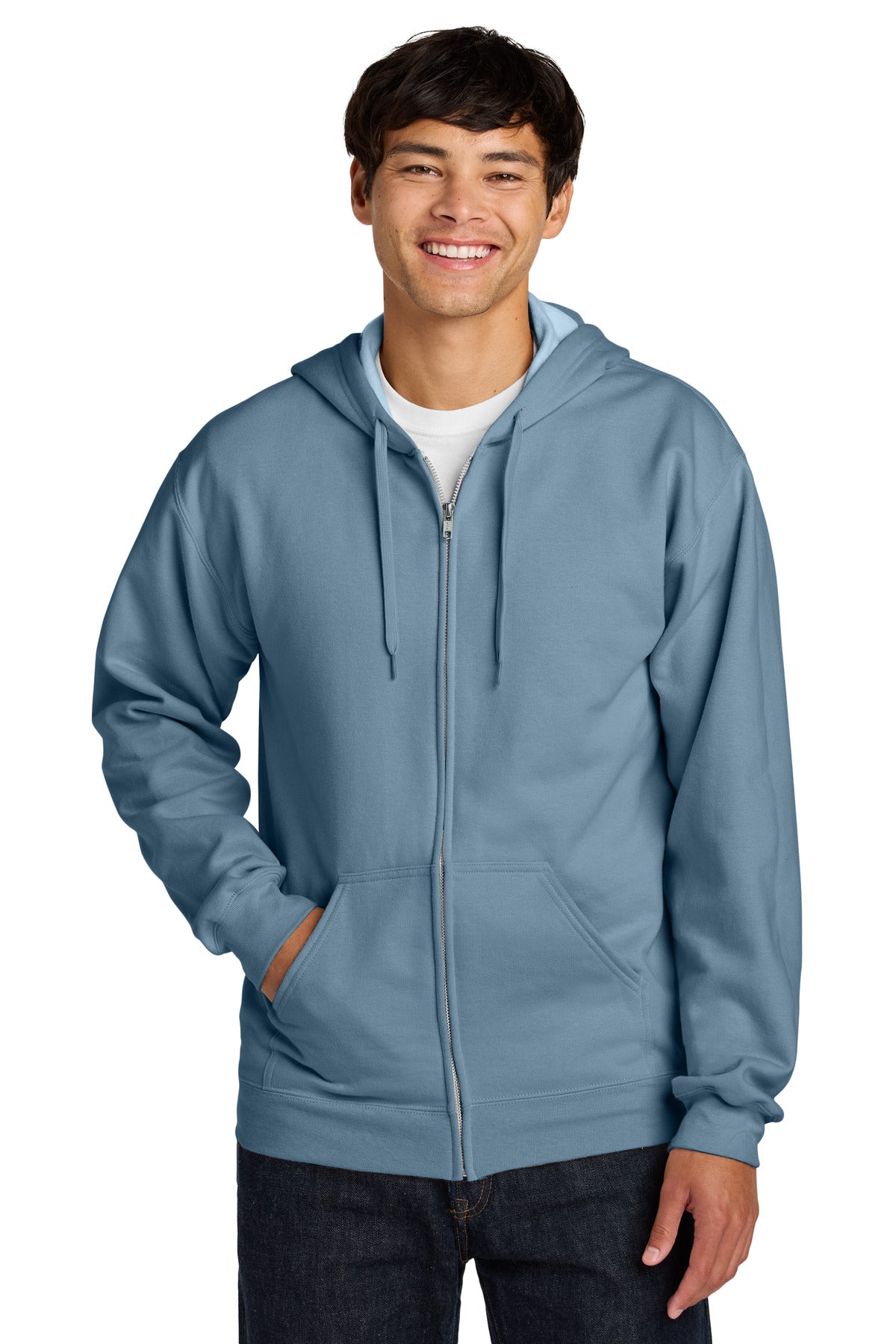 Gildan Softstyle ® Midweight Fleece Full-Zip Hooded Sweatshirt SF600 - Gildan SF600
