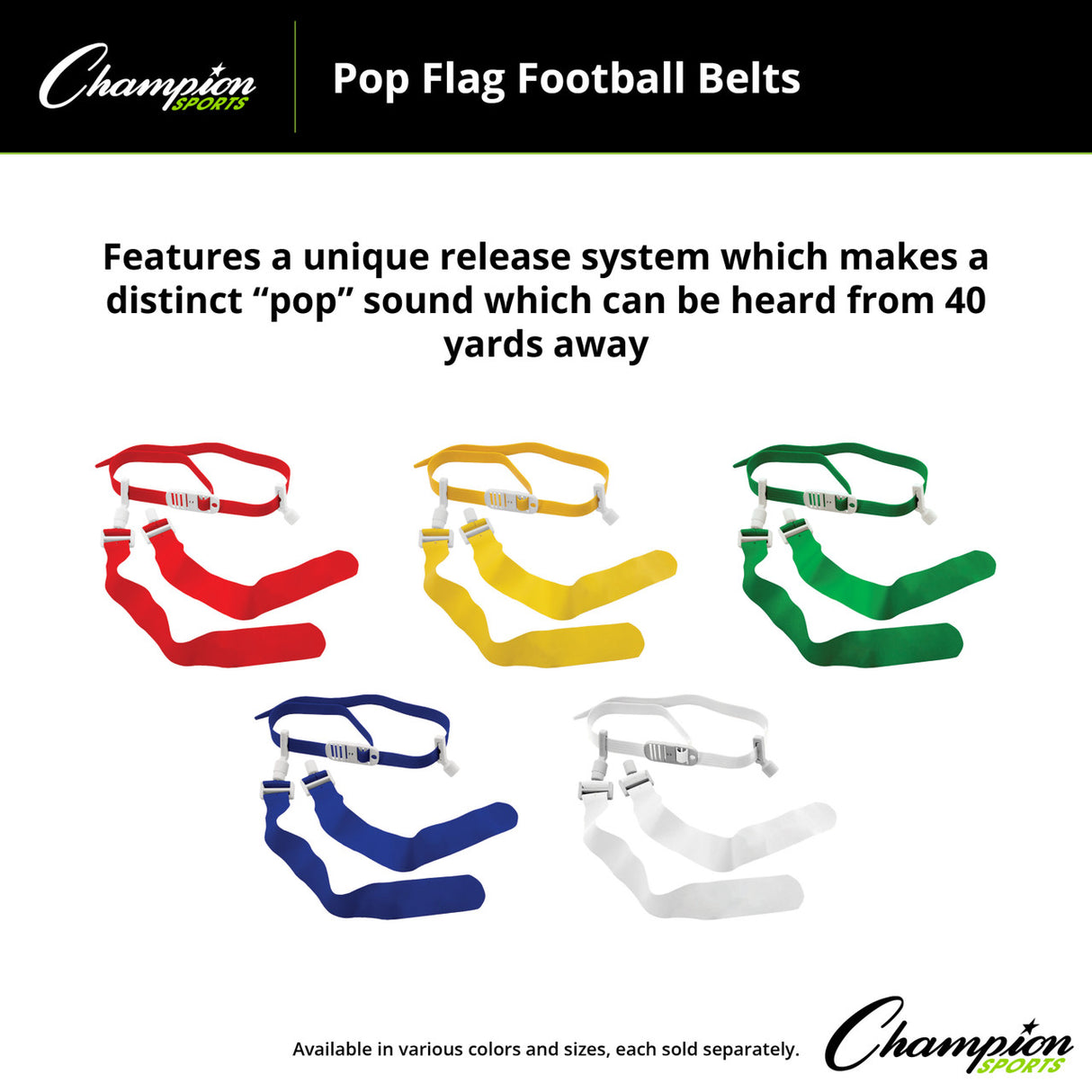 POP FLAGS 52" BLUE