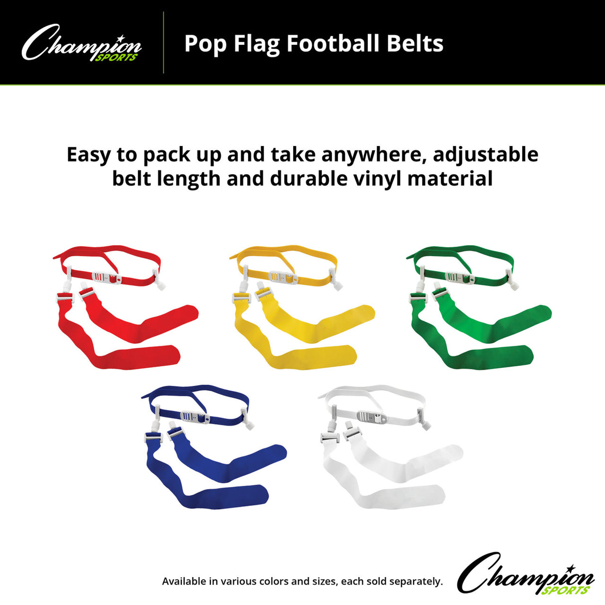 POP FLAGS 52" BLUE