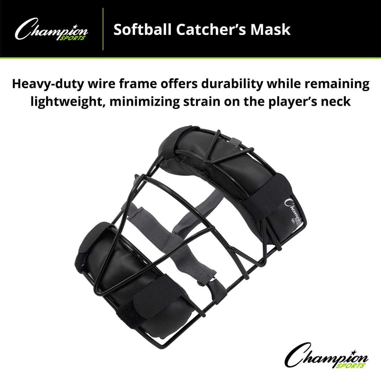 Champion Sports SOFTBALL CATCHER'S MASK