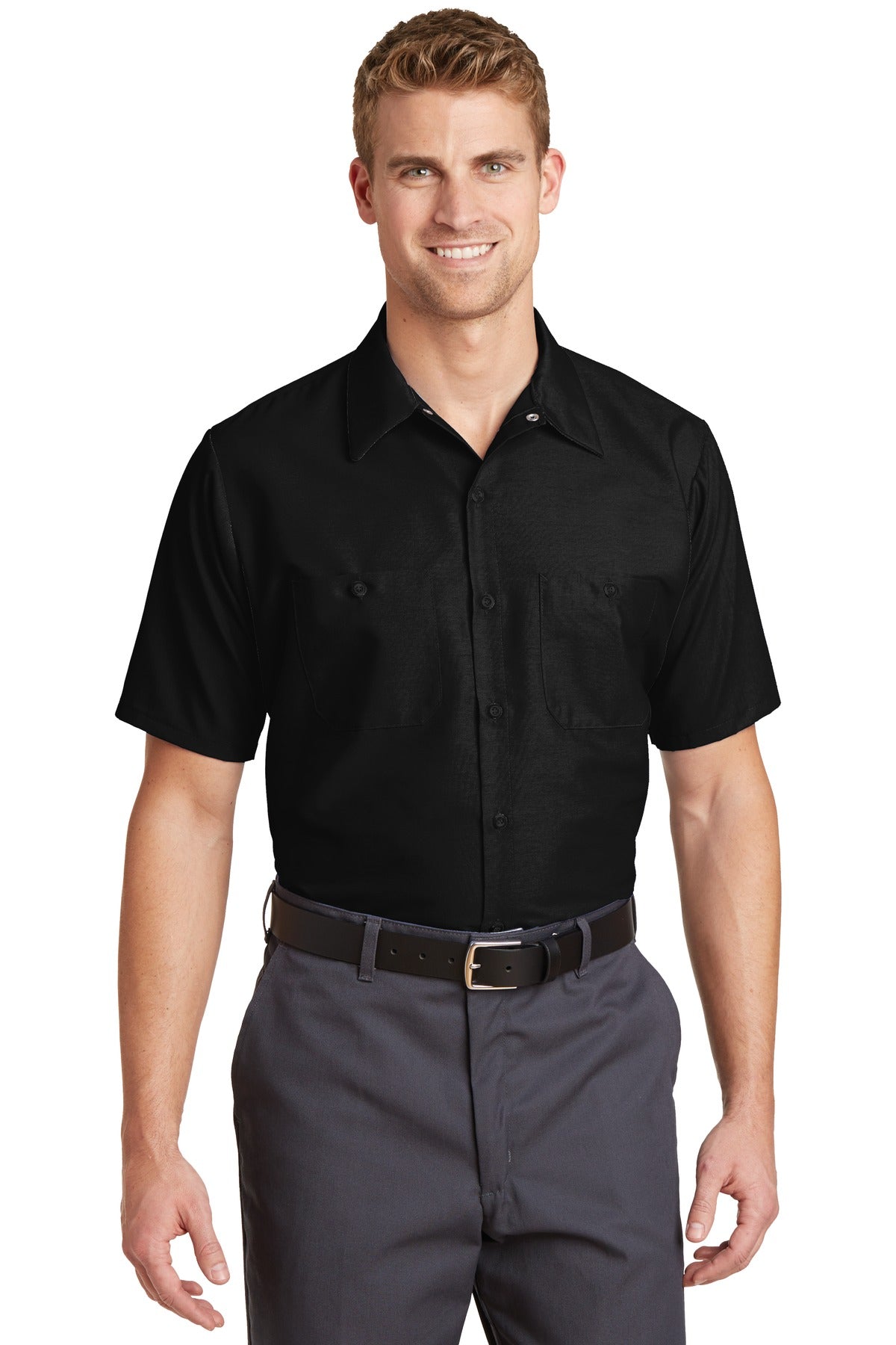 Red Kap SP24 Short Sleeve Industrial Work Shirt