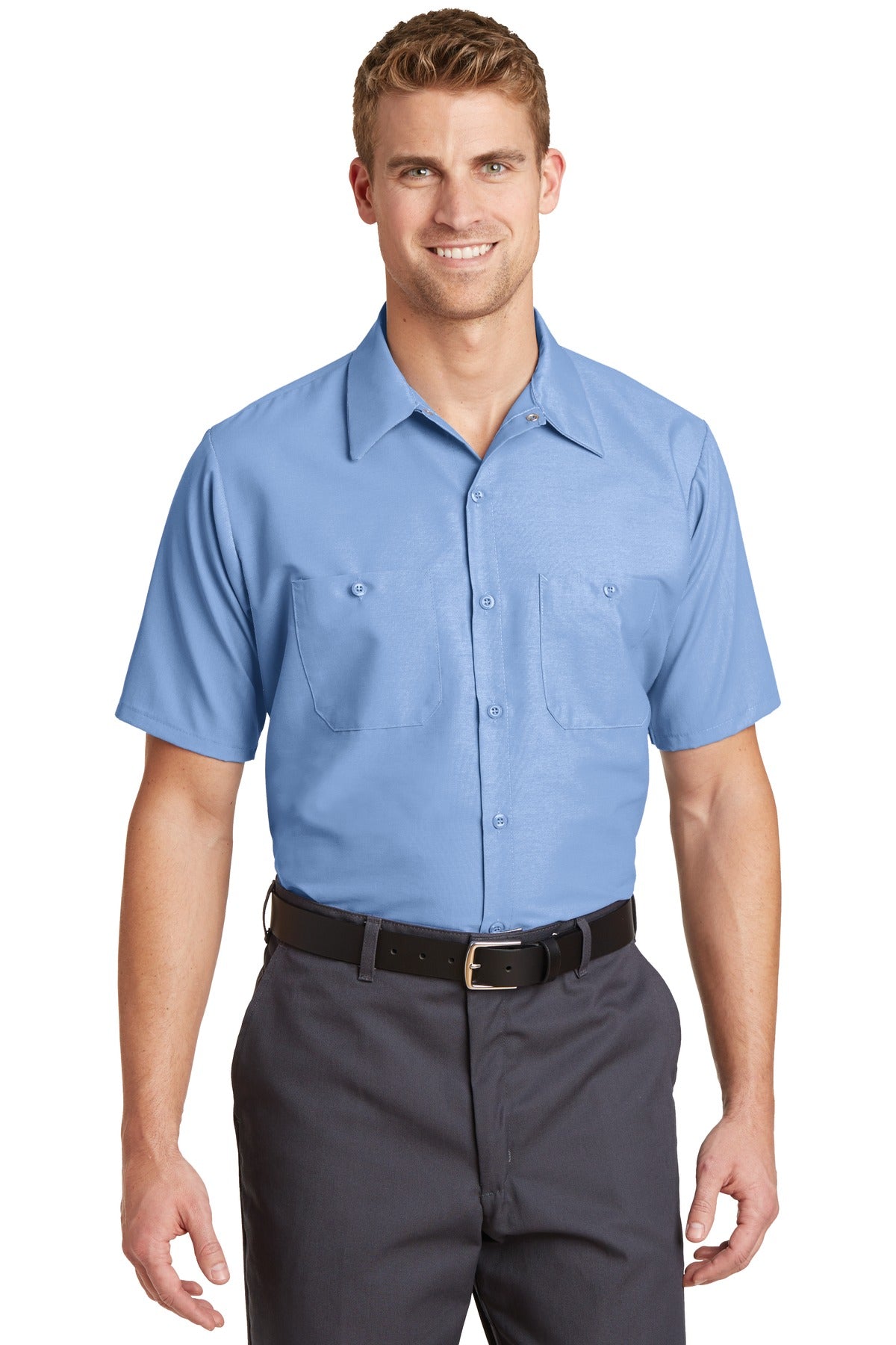 Red Kap SP24 Short Sleeve Industrial Work Shirt