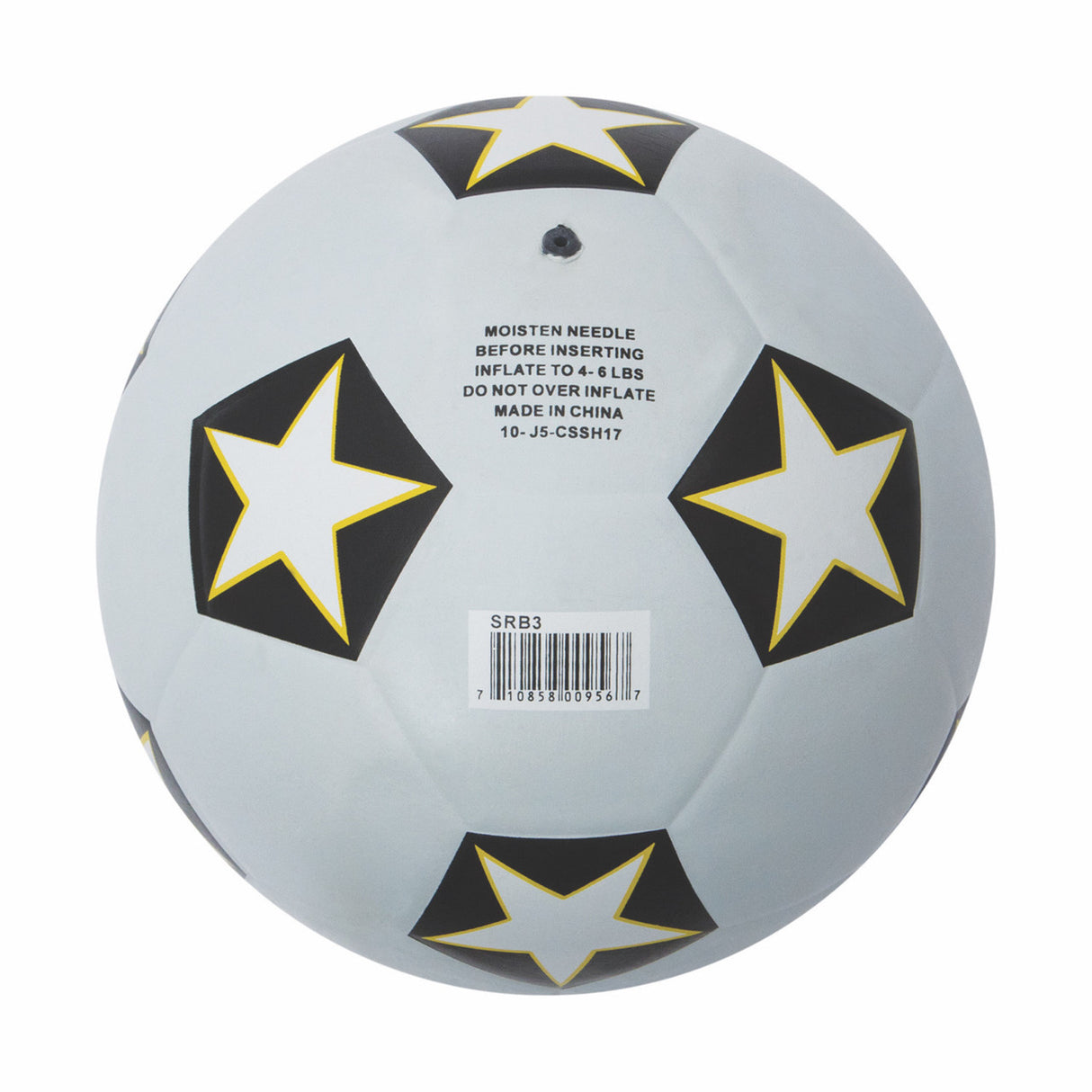 Champion Sports RUBBER COVER SOCCER BALL SIZE 3