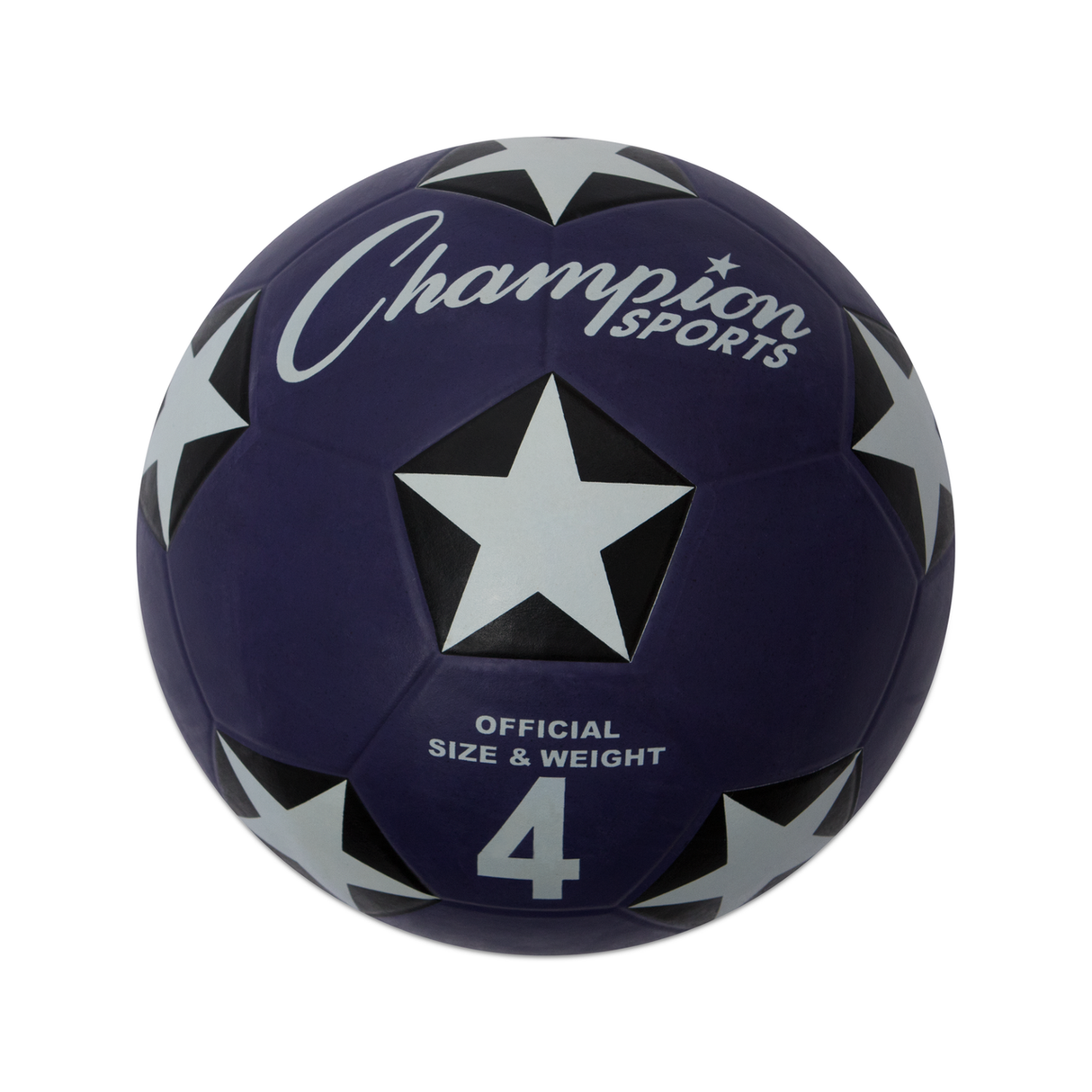 Champion Sports RUBBER COVER SOCCER BALL SIZE 3