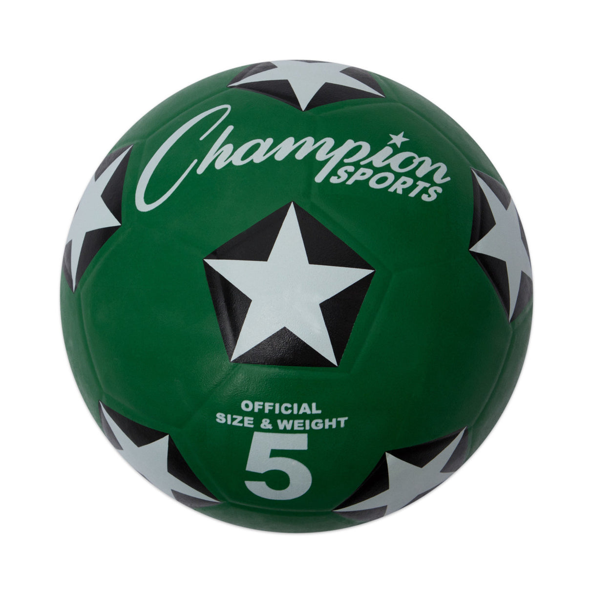 Champion Sports RUBBER COVER SOCCER BALL SIZE 3