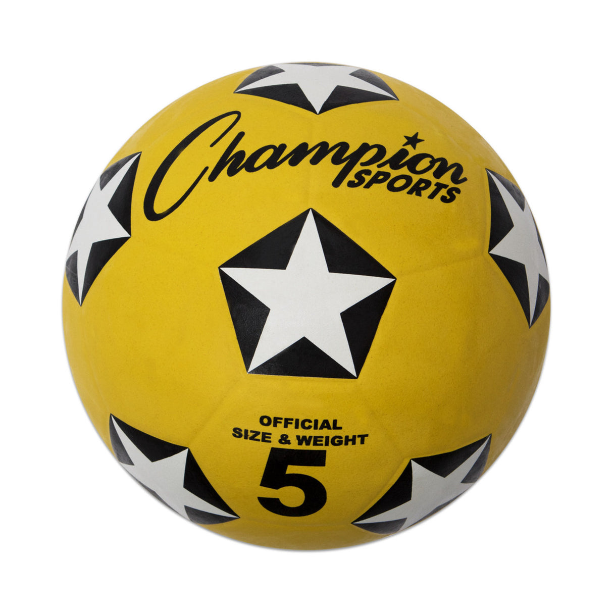 Champion Sports RUBBER COVER SOCCER BALL SIZE 3