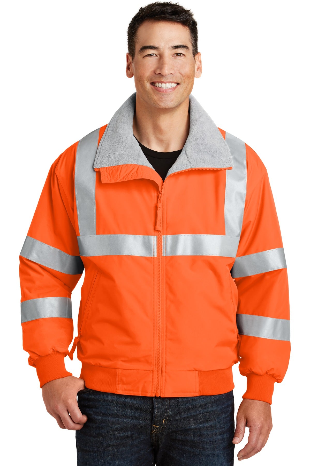 Port Authority ® Enhanced Visibility Challenger™ Jacket with Reflective Taping. SRJ754 - Port Authority SRJ754