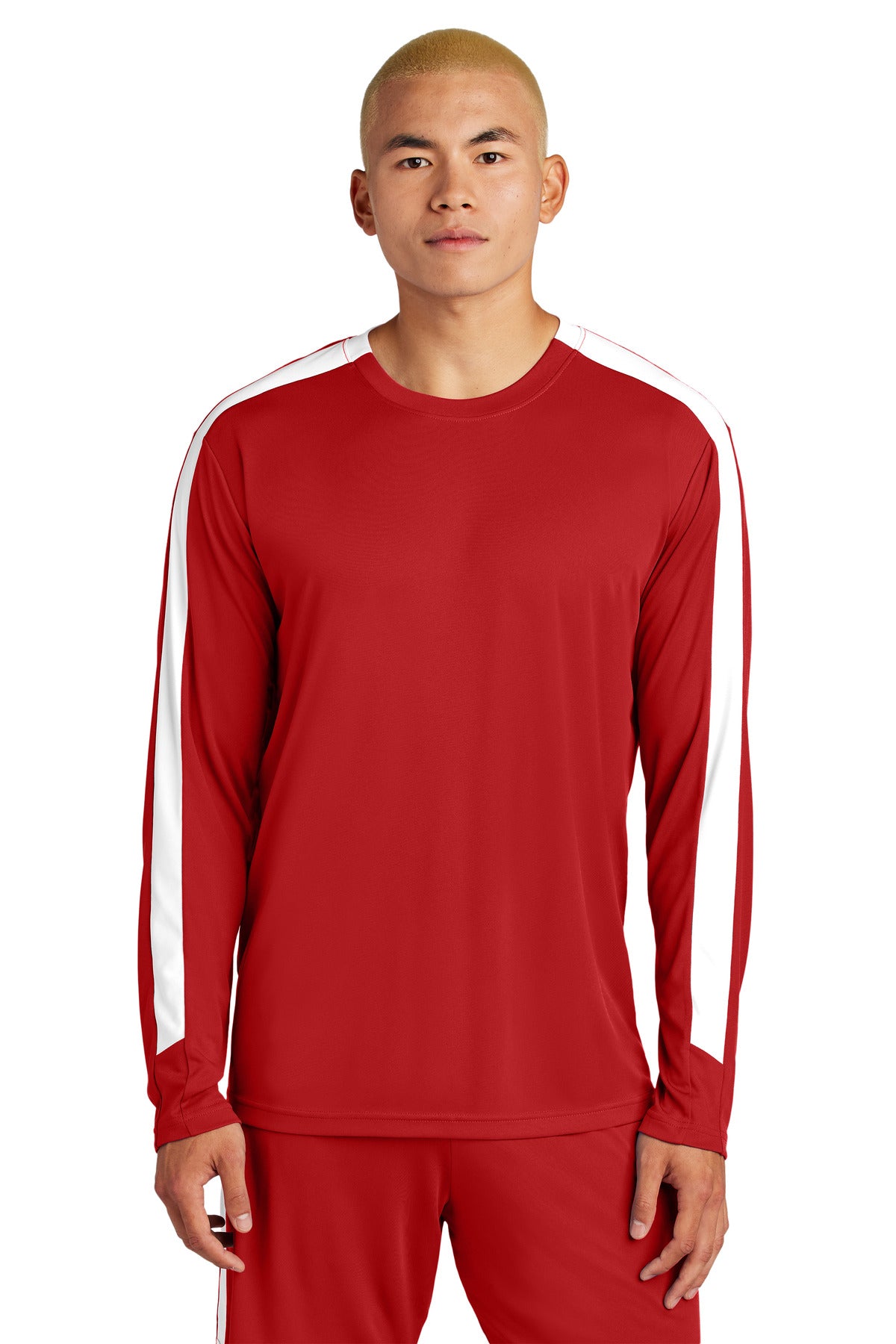 Sport-Tek ® Competitor ™ United Long Sleeve Crew ST100LS - Sport-Tek ST100LS