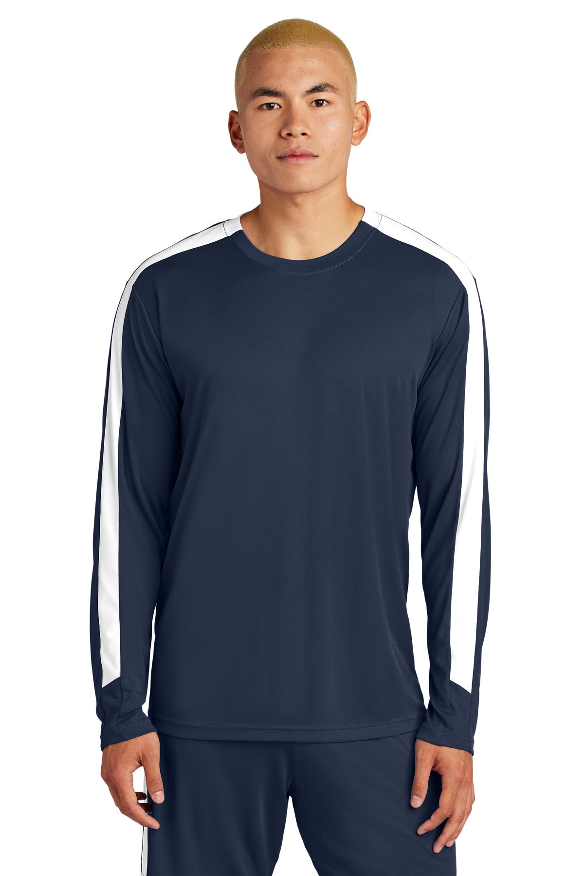 Sport-Tek ® Competitor ™ United Long Sleeve Crew ST100LS - Sport-Tek ST100LS