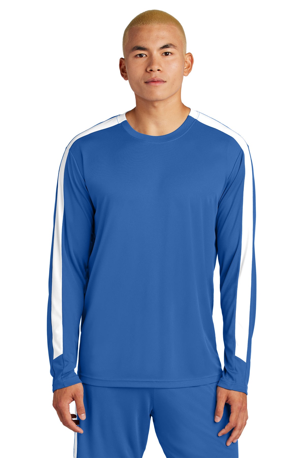 Sport-Tek ® Competitor ™ United Long Sleeve Crew ST100LS - Sport-Tek ST100LS
