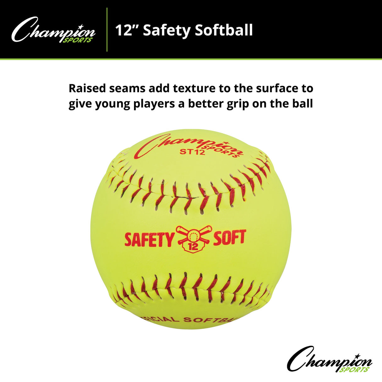 Champion Sports SAFETY SOFTBALLS 11"