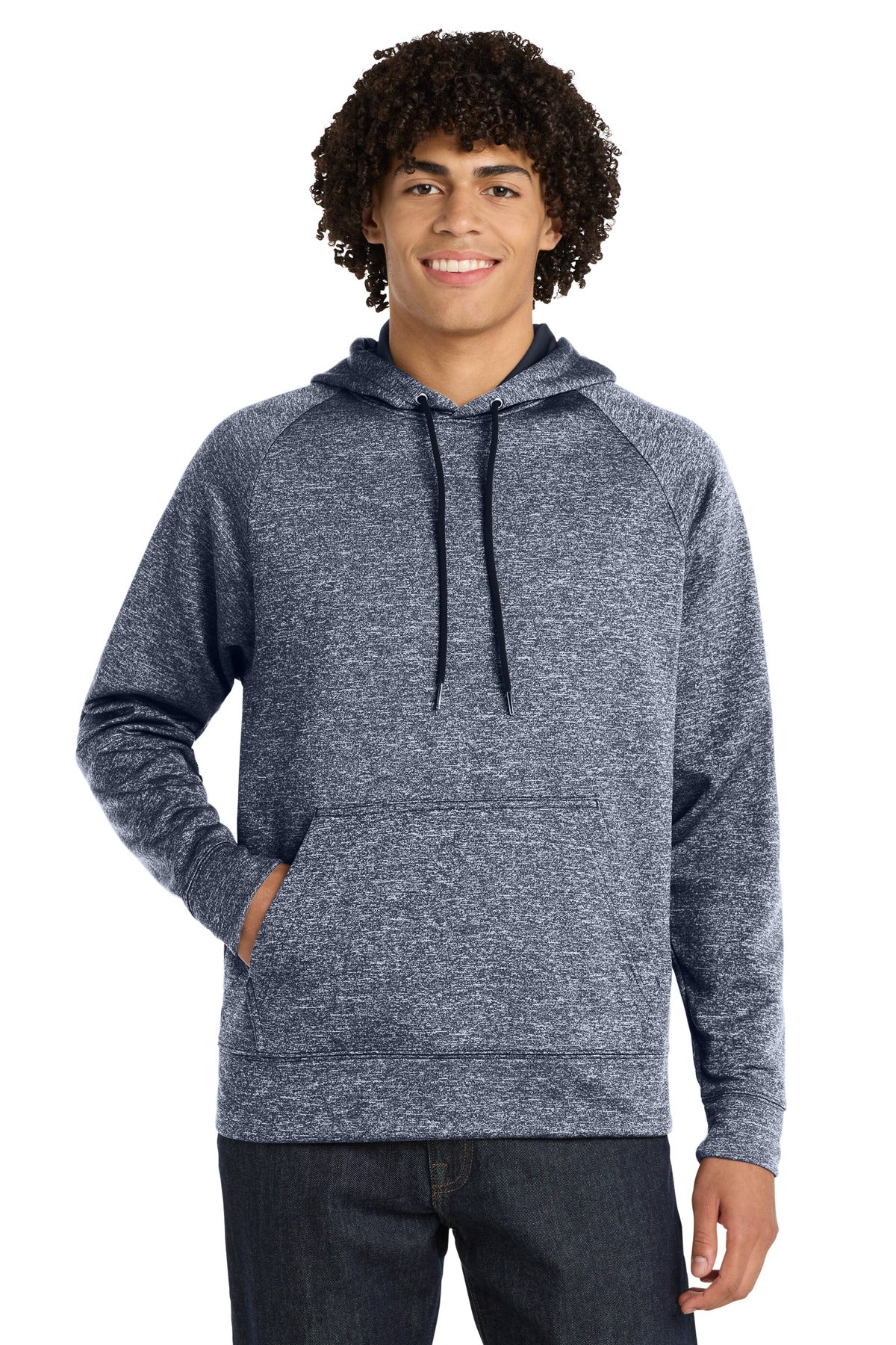 Sport-Tek ST225 PosiCharge Electric Heather Fleece Hooded Pullover