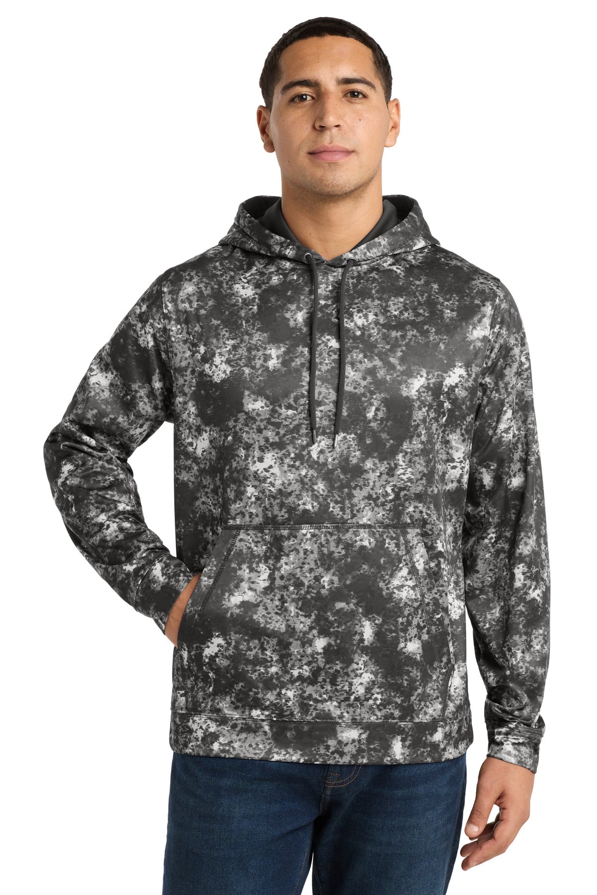 Sport-Tek ® Sport-Wick ® Mineral Freeze Fleece Hooded Pullover. ST230 - Sport-Tek ST230