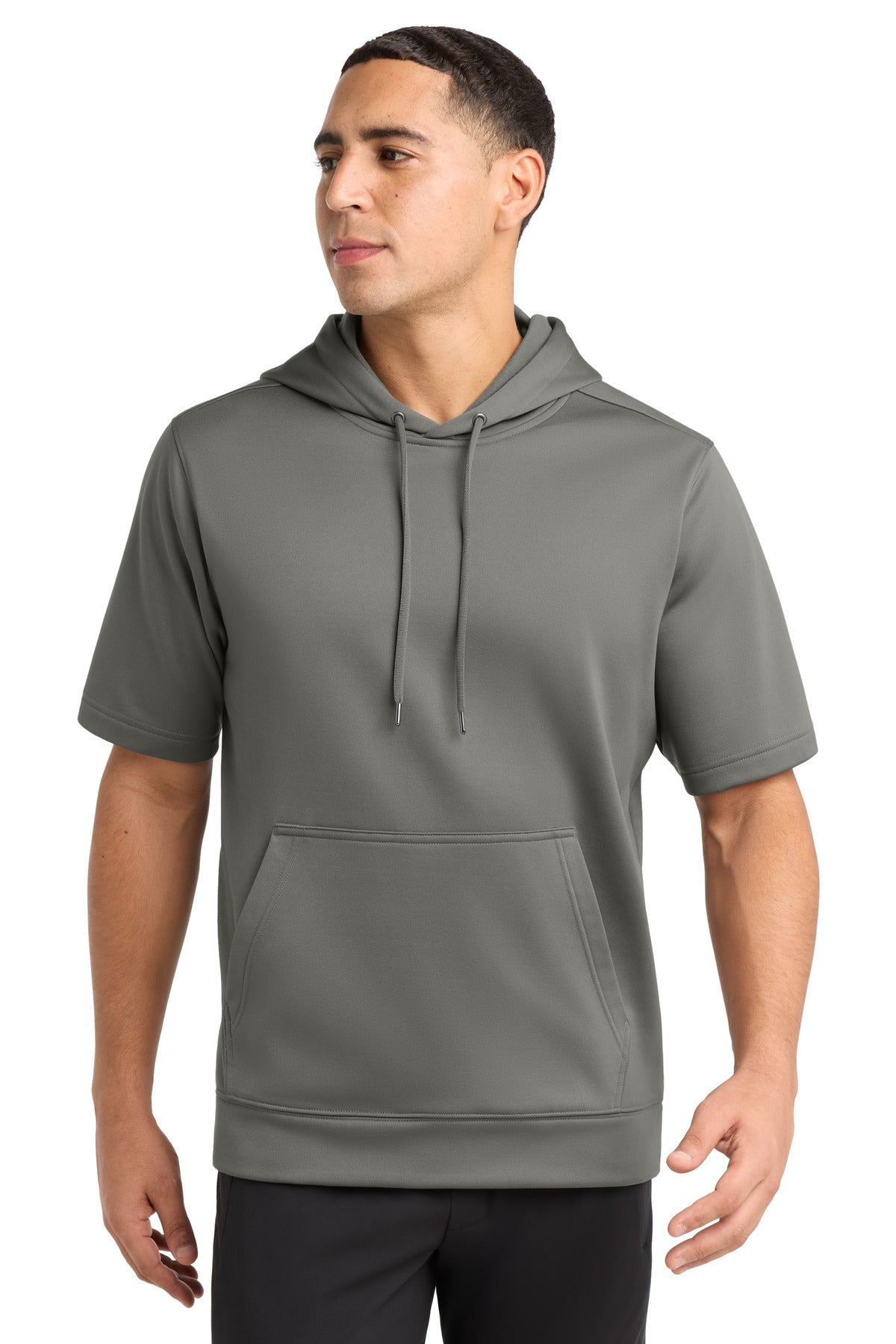 Sport-Tek ST251 Sport-Wick Fleece Short Sleeve Hooded Pullover