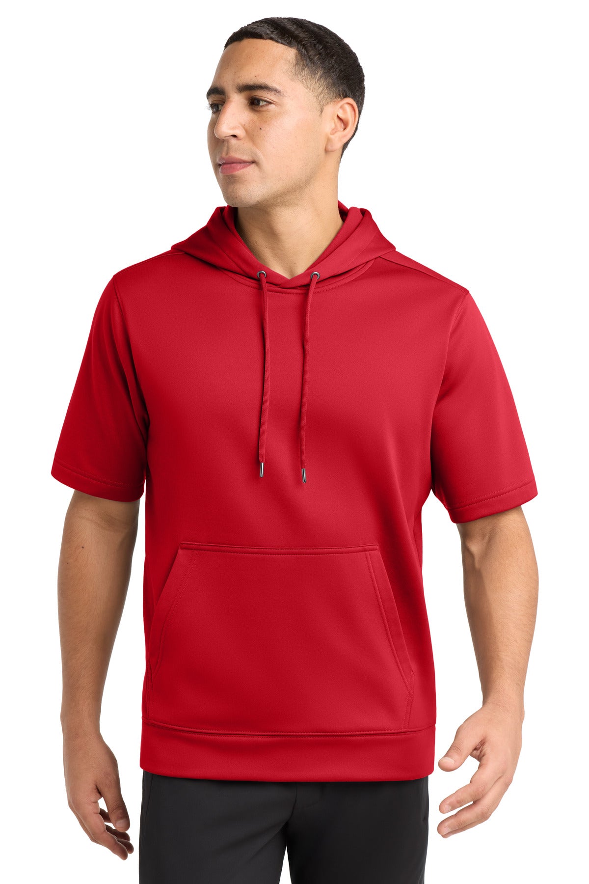 Sport-Tek ST251 Sport-Wick Fleece Short Sleeve Hooded Pullover