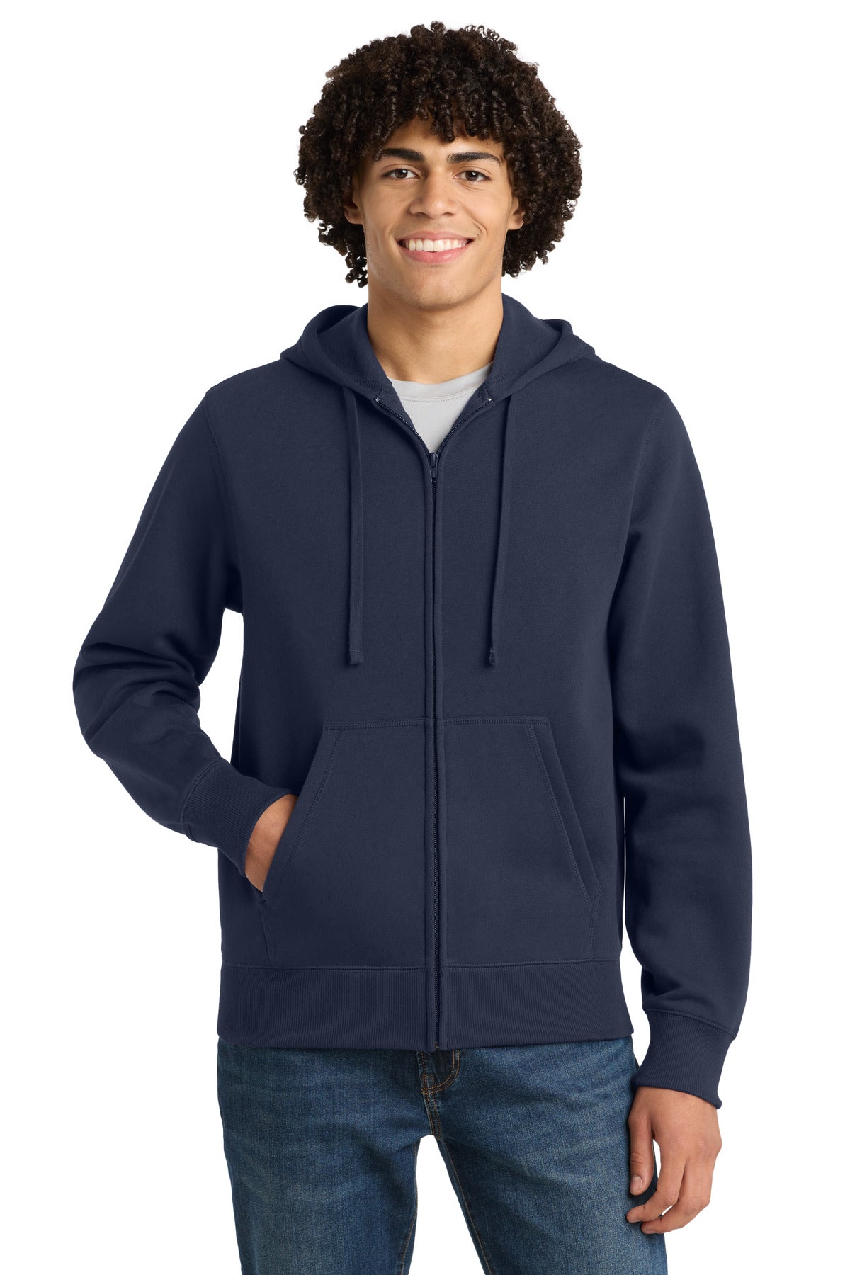 Sport-Tek ® Full-Zip Hooded Sweatshirt. ST258 - Sport-Tek ST258
