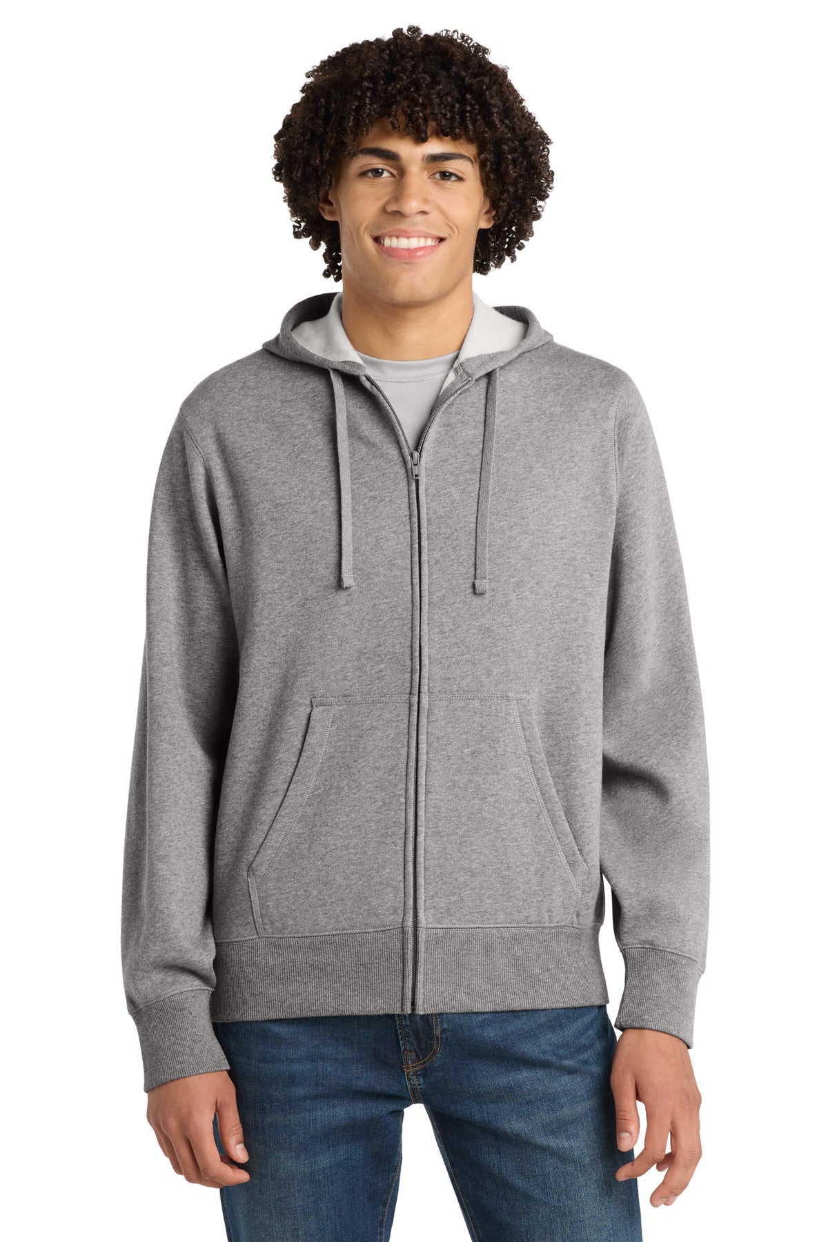 Sport-Tek ® Full-Zip Hooded Sweatshirt. ST258 - Sport-Tek ST258
