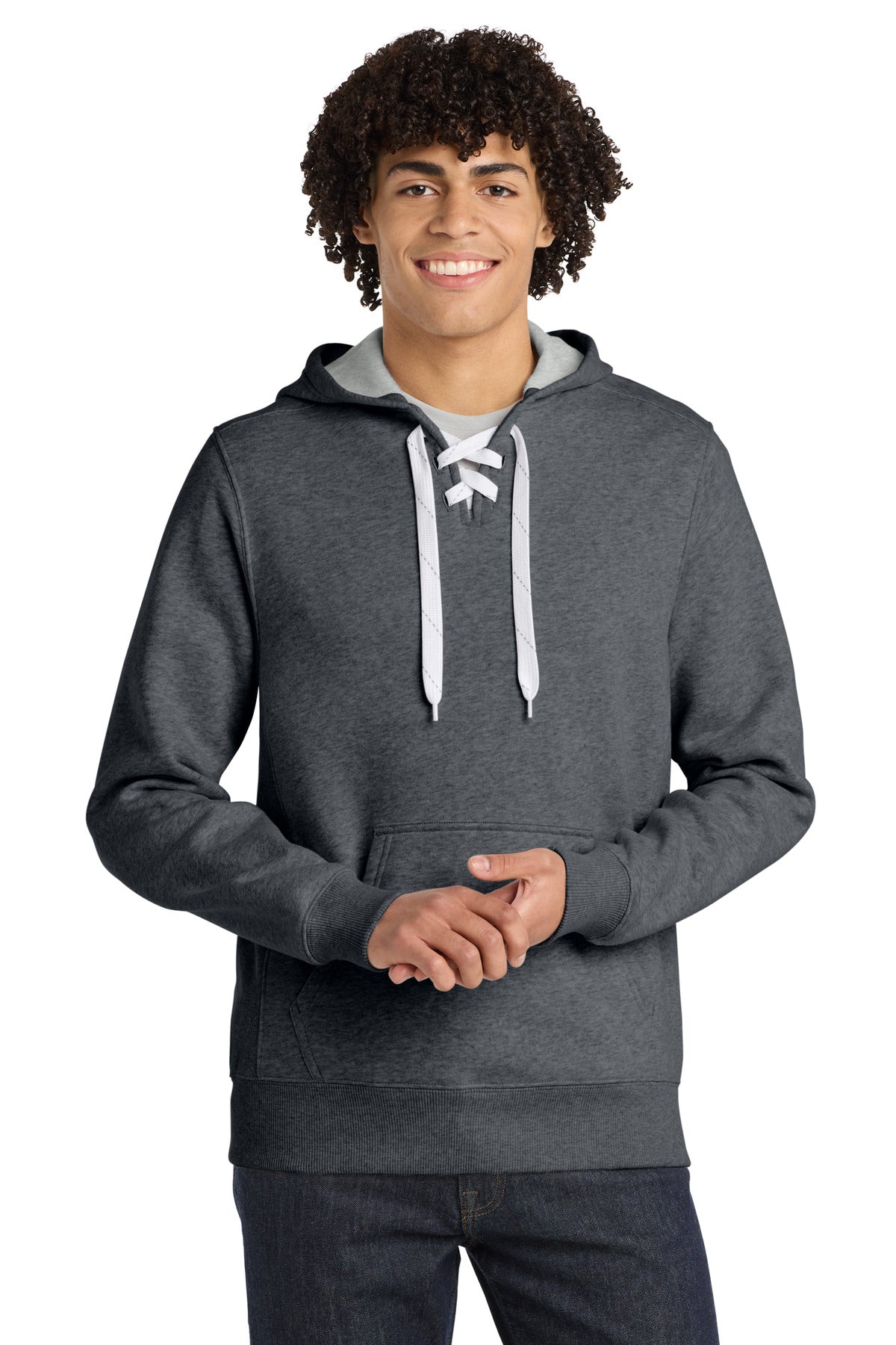 Sport-Tek ST271 Lace Up Pullover Hooded Sweatshirt