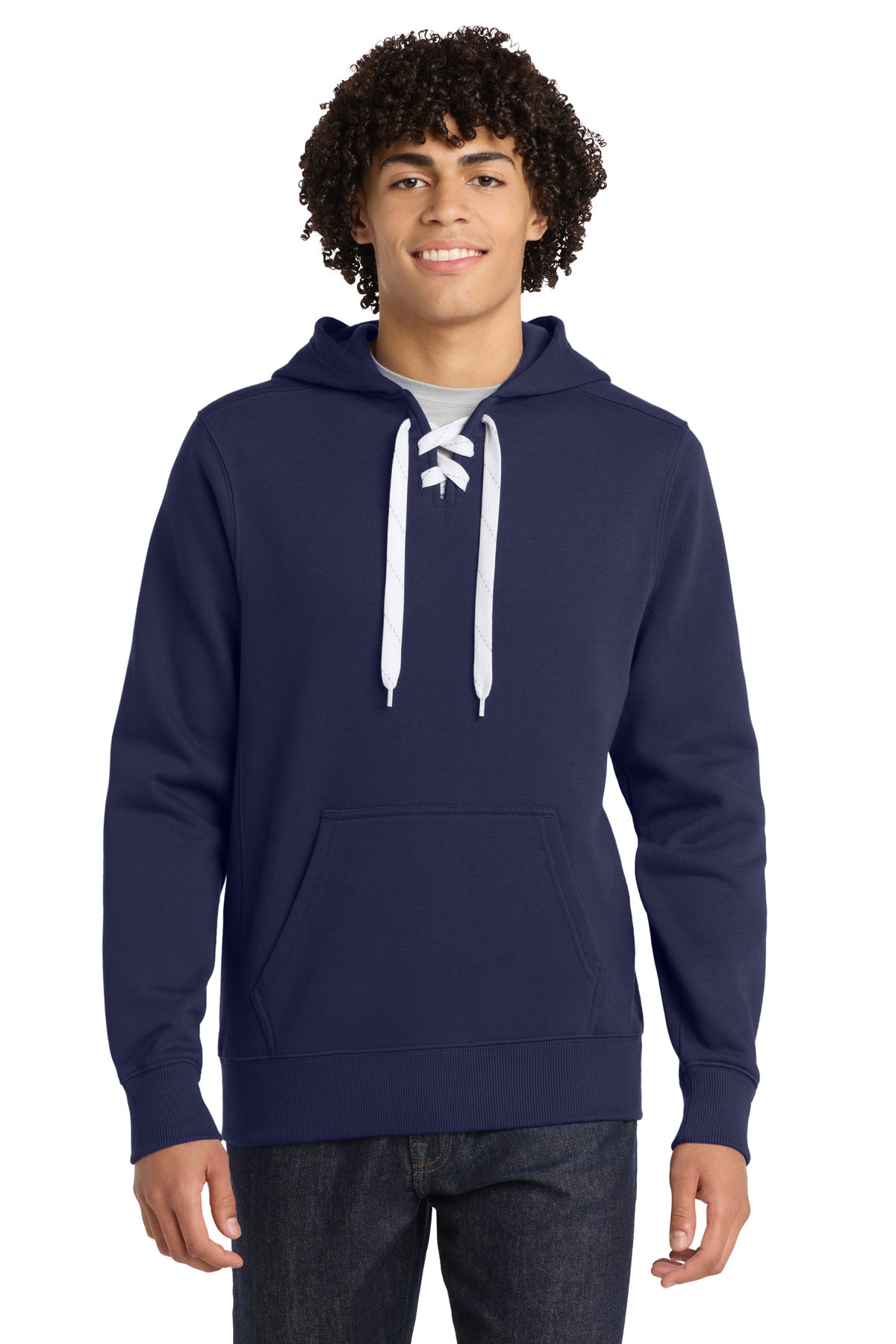 Sport-Tek ST271 Lace Up Pullover Hooded Sweatshirt