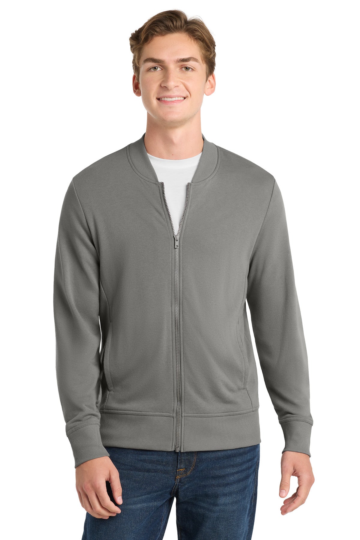 Sport-Tek ® Lightweight French Terry Bomber. ST274 - Sport-Tek ST274