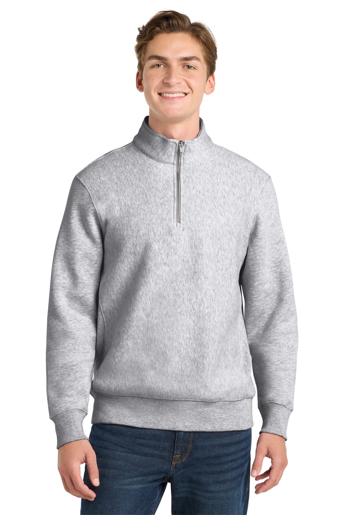 Sport-Tek ST283 Super Heavyweight 1/4-Zip Pullover Sweatshirt