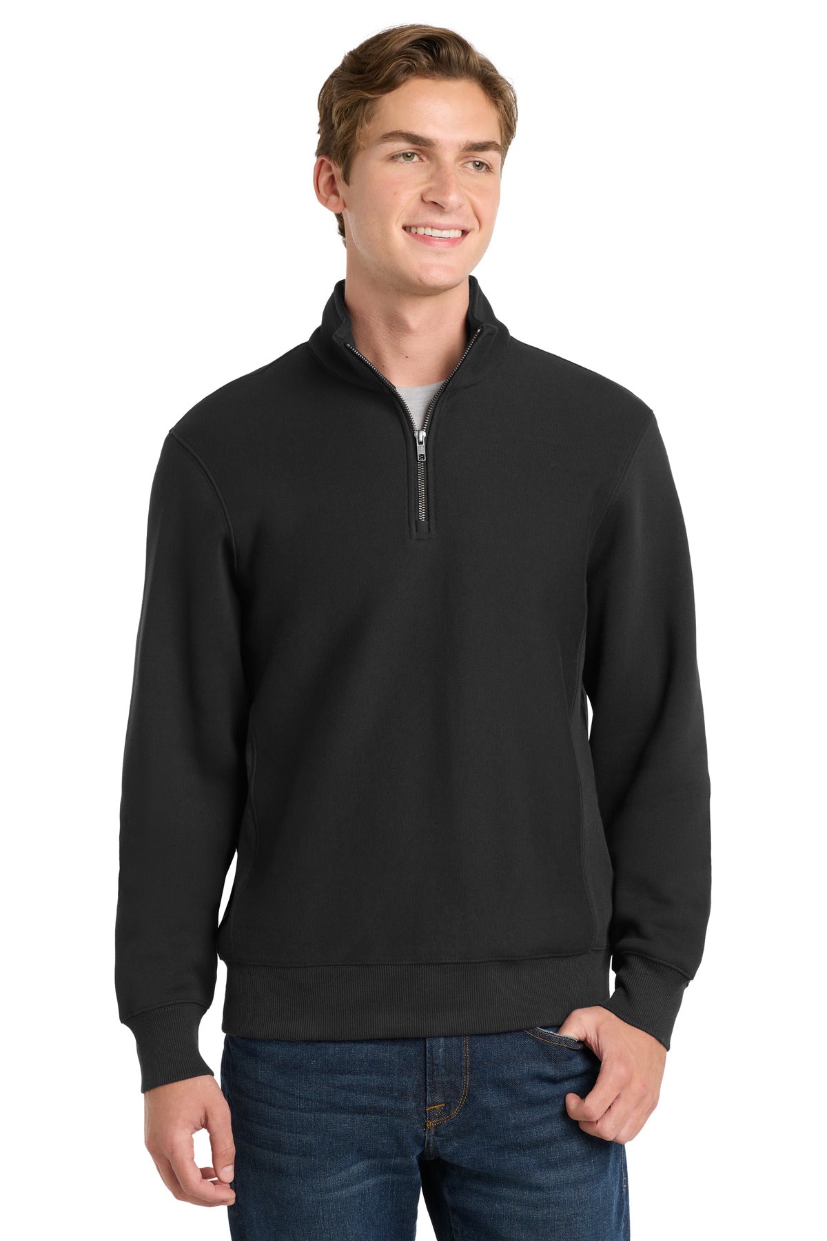 Sport-Tek ST283 Super Heavyweight 1/4-Zip Pullover Sweatshirt