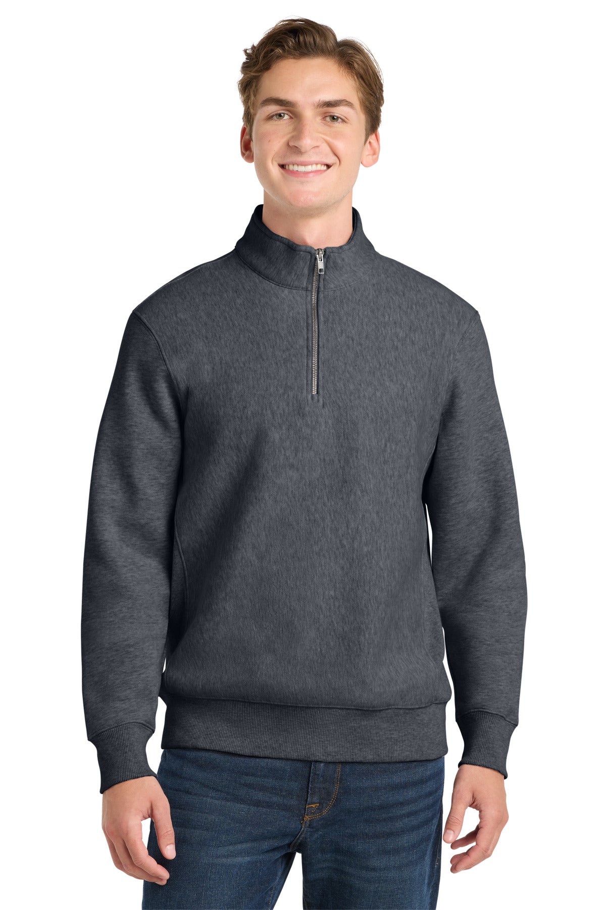 Sport-Tek ST283 Super Heavyweight 1/4-Zip Pullover Sweatshirt