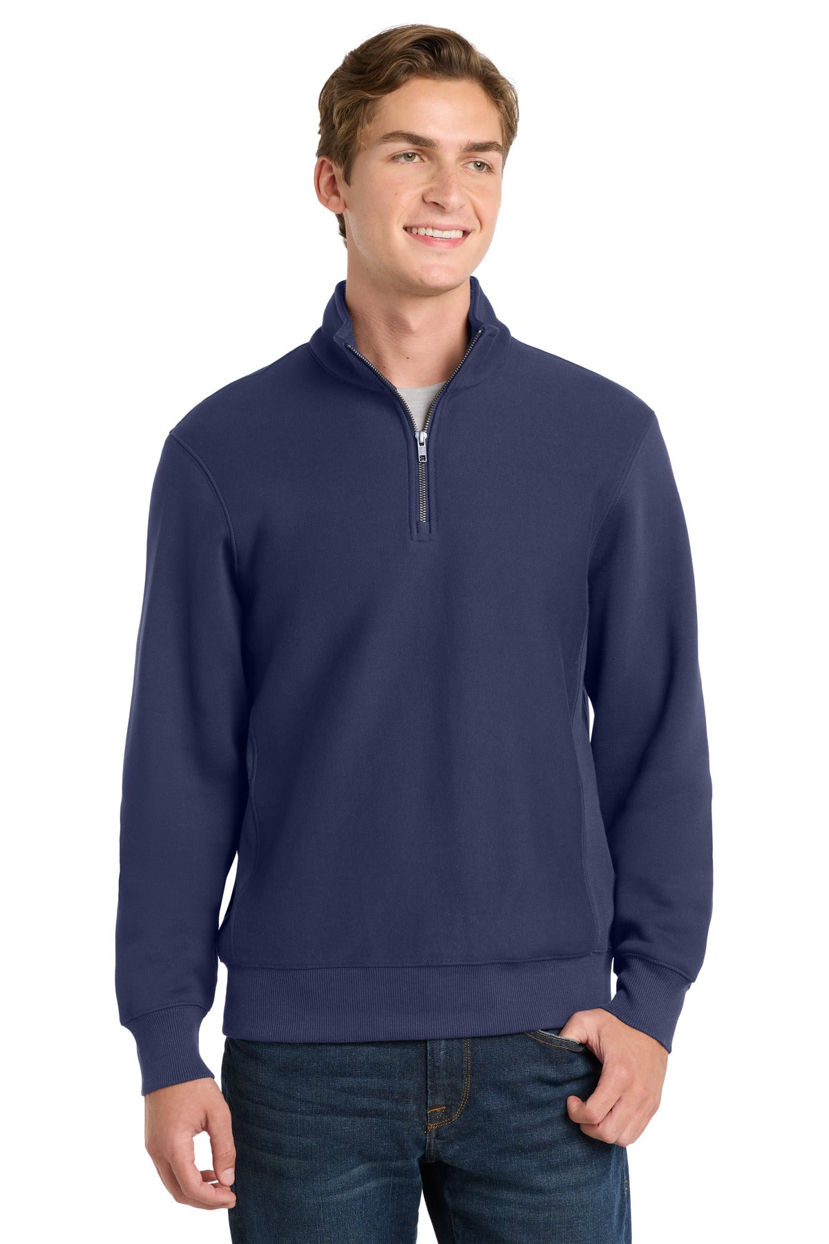 Sport-Tek ® Super Heavyweight 1/4-Zip Pullover Sweatshirt. ST283 - Sport-Tek ST283