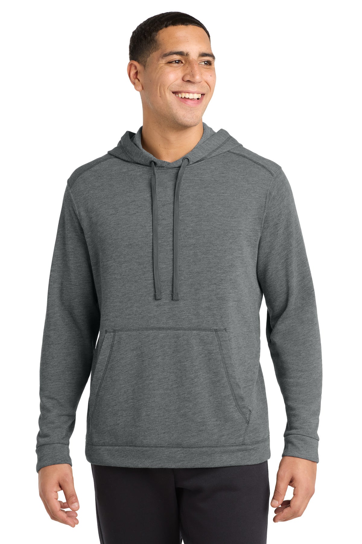 Sport-Tek ® PosiCharge ® Tri-Blend Wicking Fleece Hooded Pullover. ST296 - Sport-Tek ST296