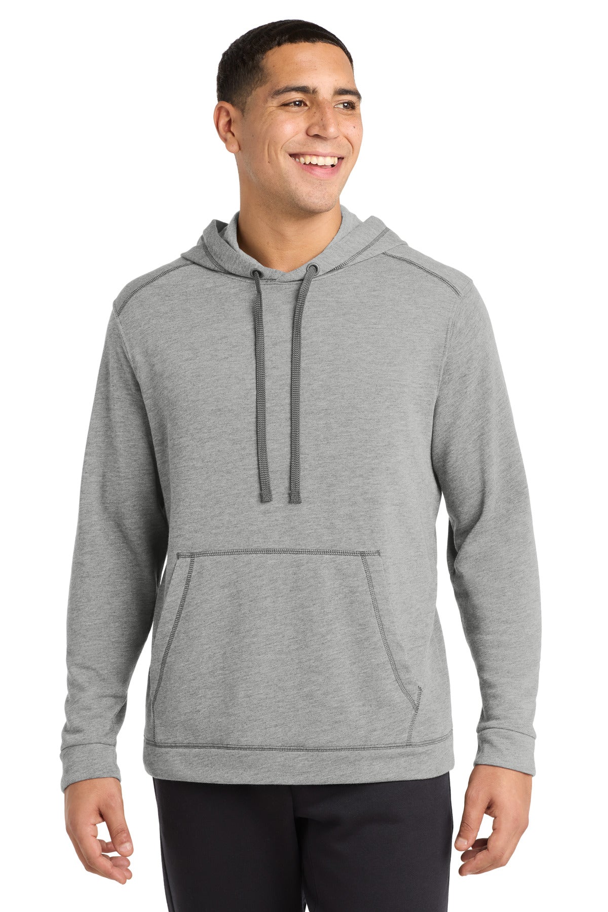 Sport-Tek ST296 PosiCharge Tri-Blend Wicking Fleece Hooded Pullover