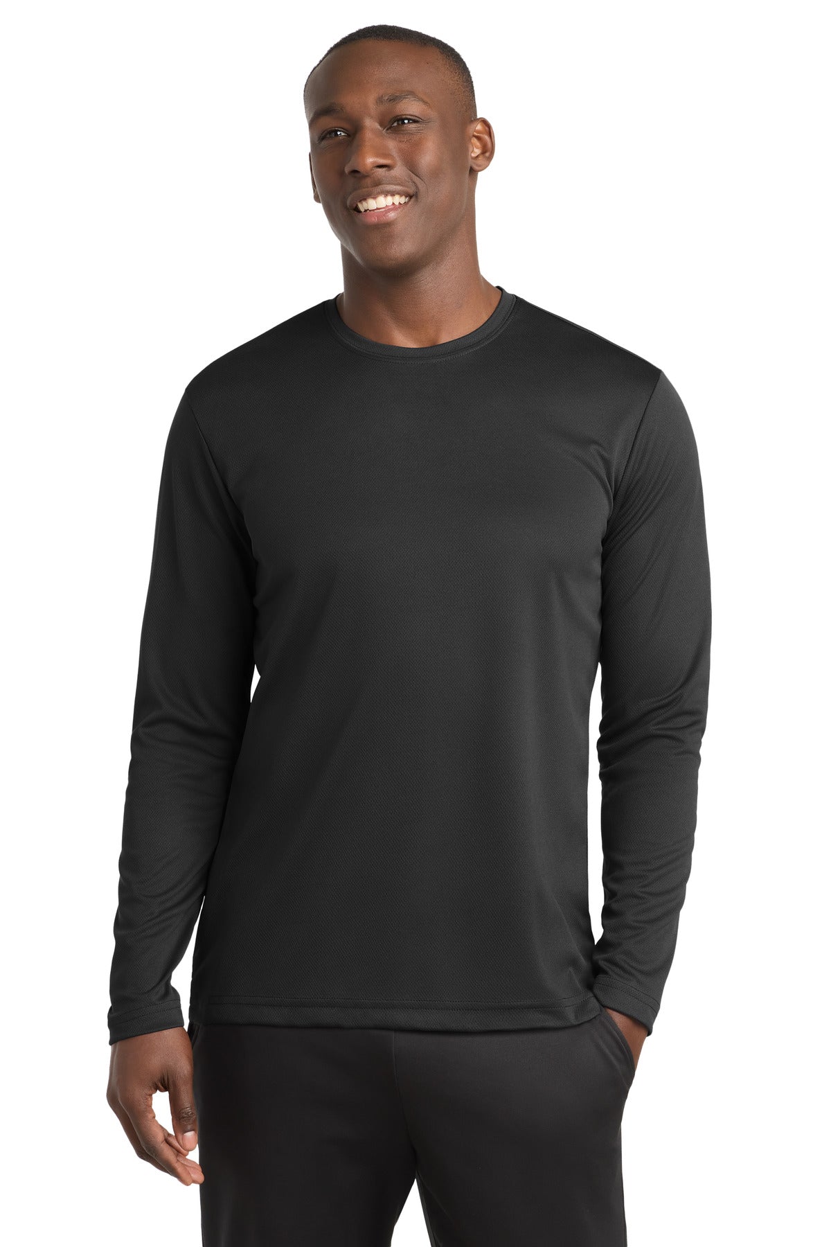 Sport-Tek ® PosiCharge ® RacerMesh ® Long Sleeve Tee. ST340LS - Sport-Tek ST340LS