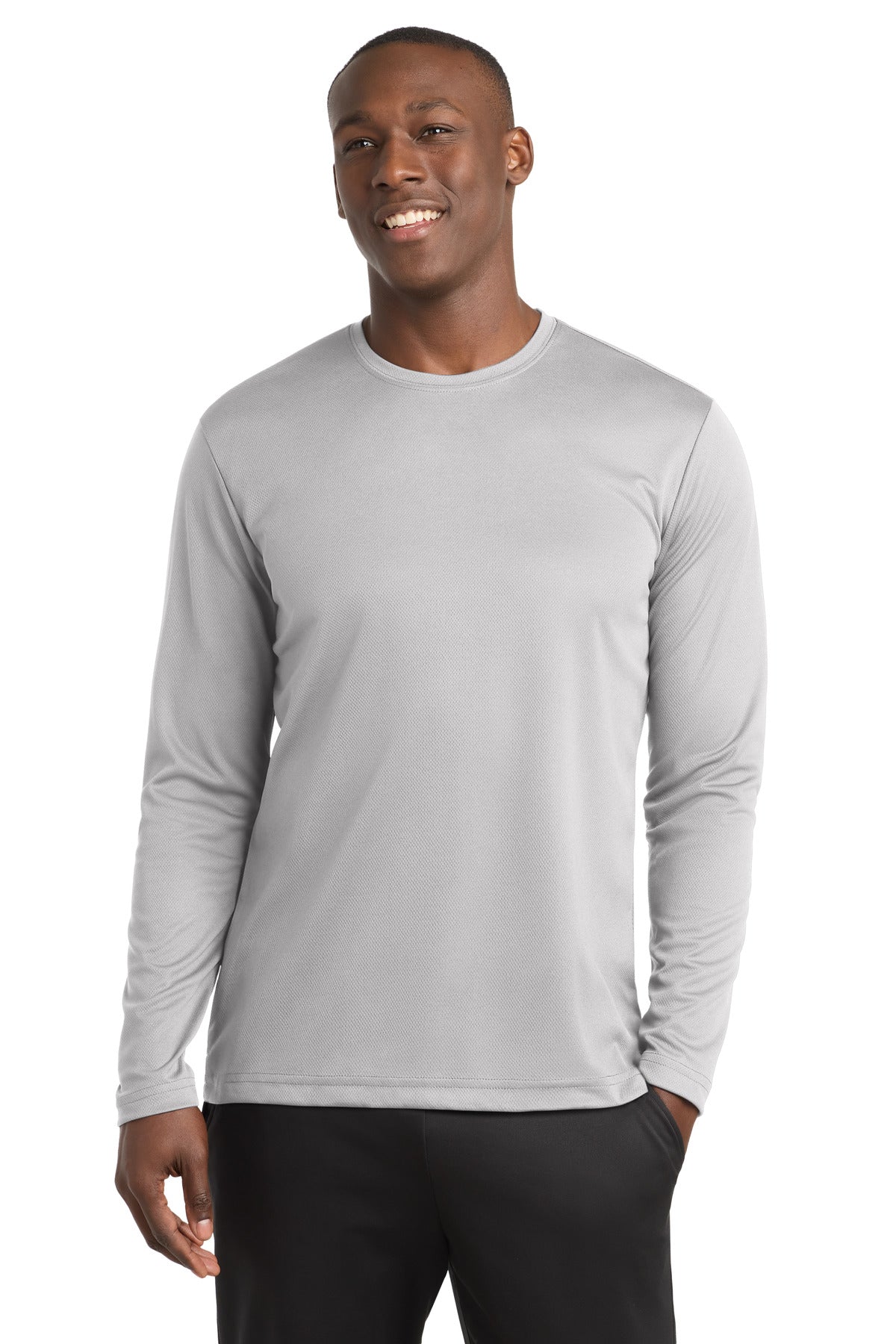 Sport-Tek ® PosiCharge ® RacerMesh ® Long Sleeve Tee. ST340LS - Sport-Tek ST340LS