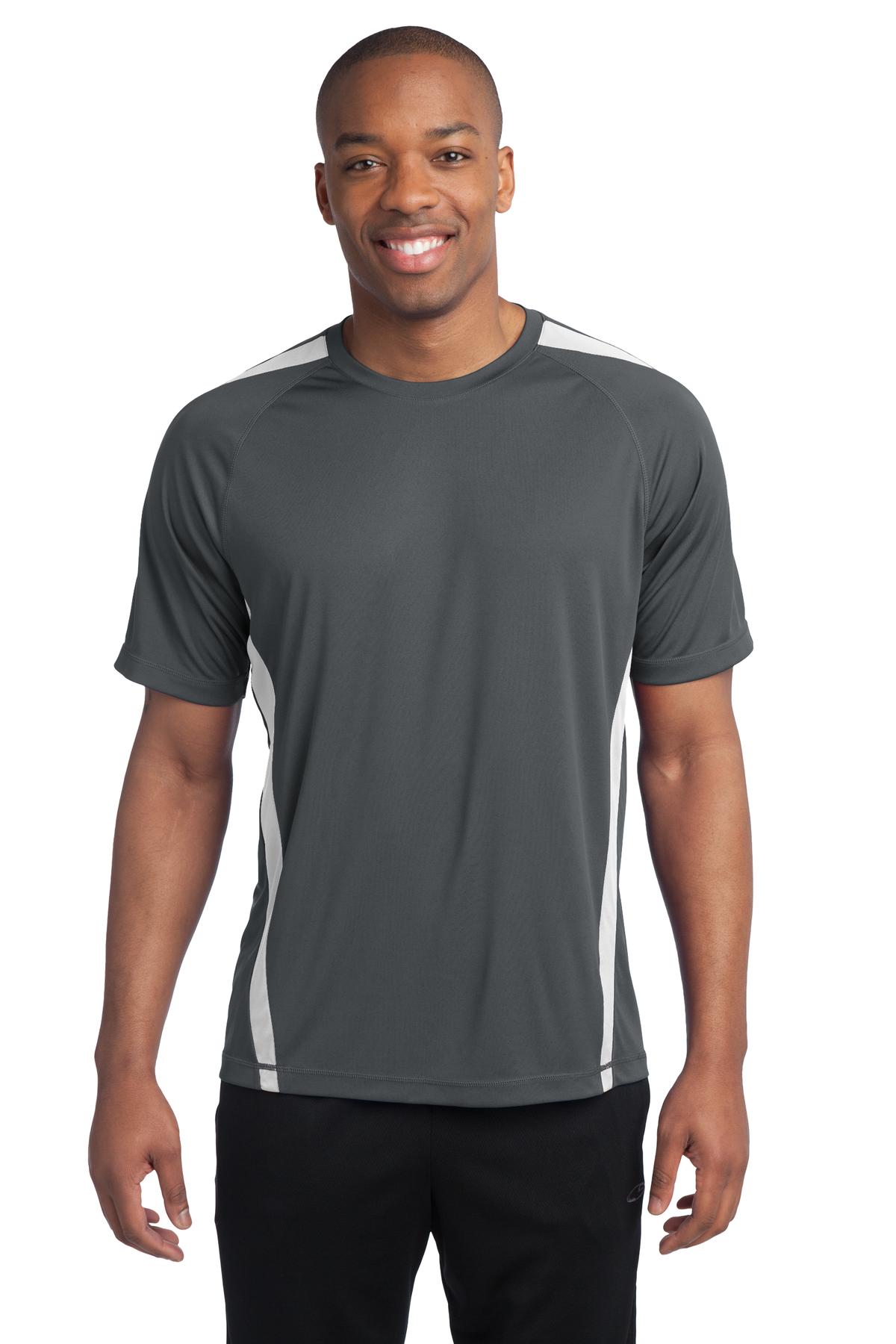 Sport-Tek ® Colorblock PosiCharge ® Competitor™ Tee. ST351 - Sport-Tek ST351
