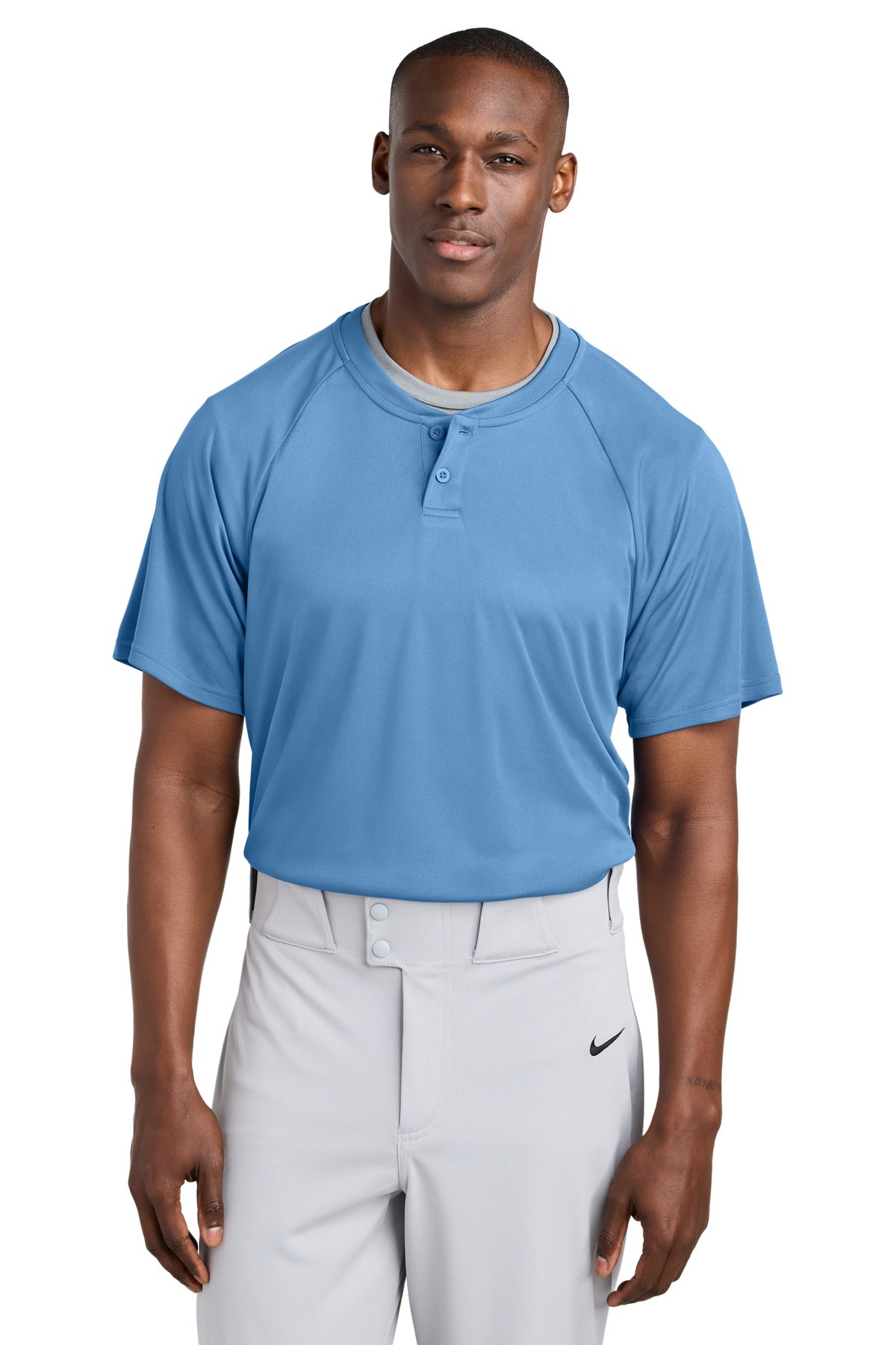 Sport-Tek ST359 PosiCharge Competitor 2-Button Henley