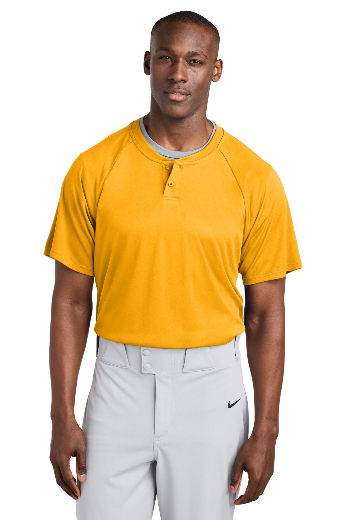 Sport-Tek ST359 PosiCharge Competitor 2-Button Henley