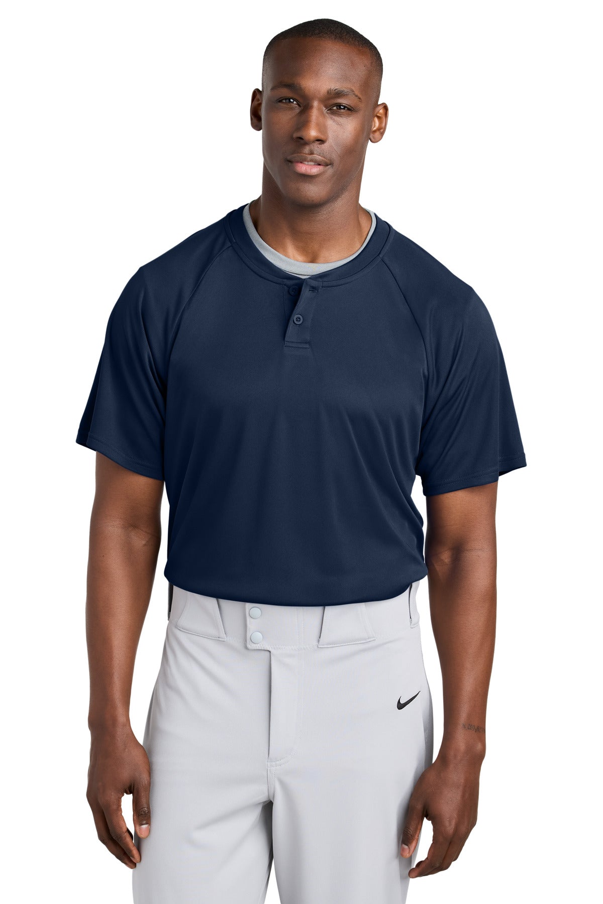 Sport-Tek ST359 PosiCharge Competitor 2-Button Henley