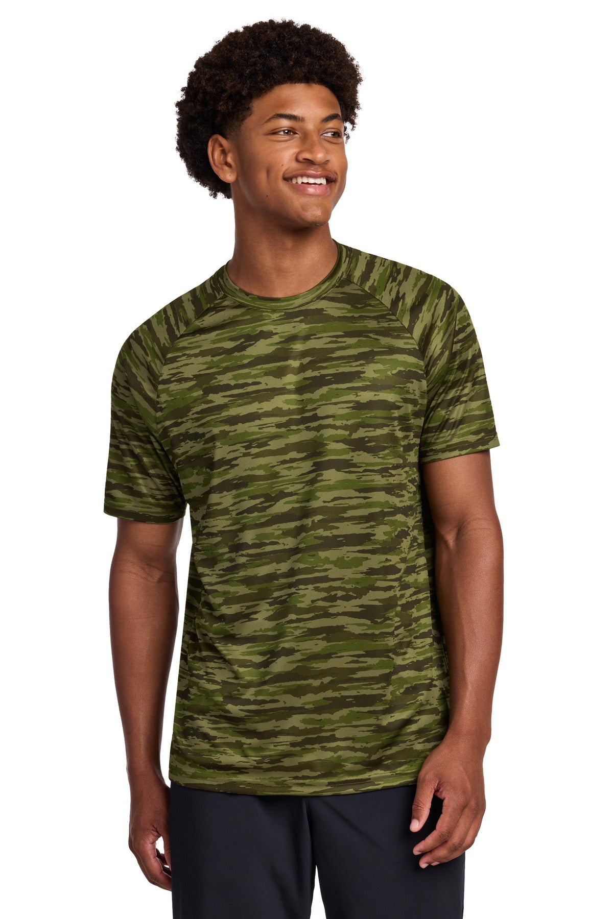 Sport-Tek ST375 Drift Camo Tee