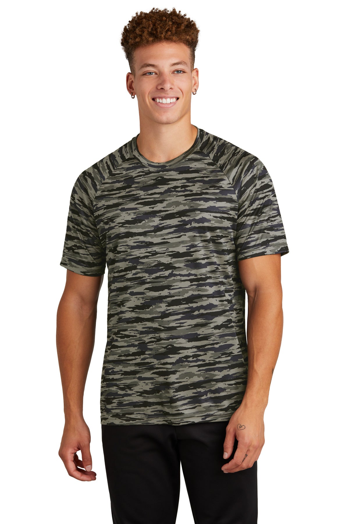 Sport-Tek ST375 Drift Camo Tee