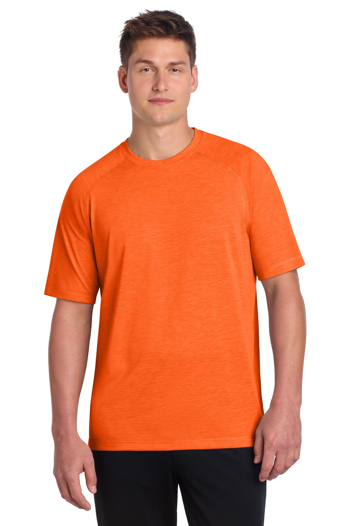 Sport-Tek ® PosiCharge ® Tri-Blend Wicking Raglan Tee. ST400 - Sport-Tek ST400