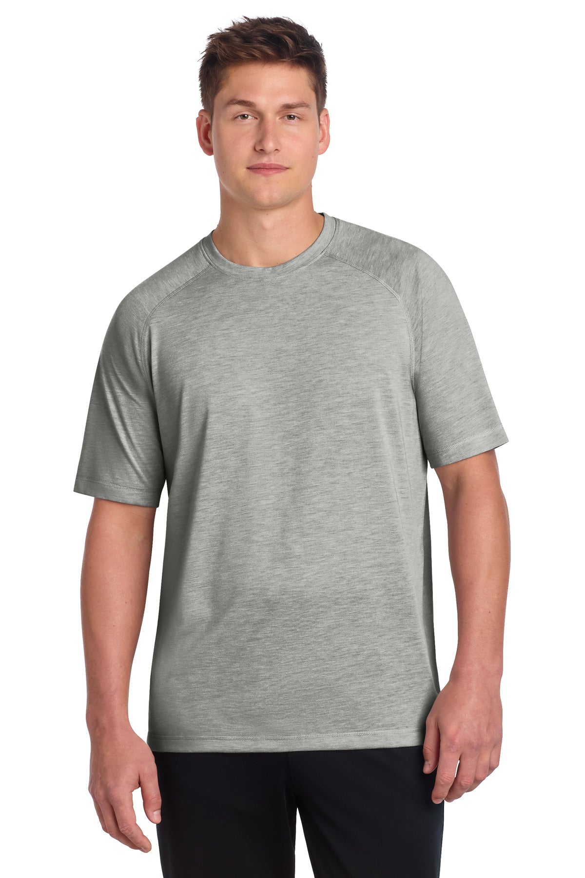 Sport-Tek ® PosiCharge ® Tri-Blend Wicking Raglan Tee. ST400 - Sport-Tek ST400