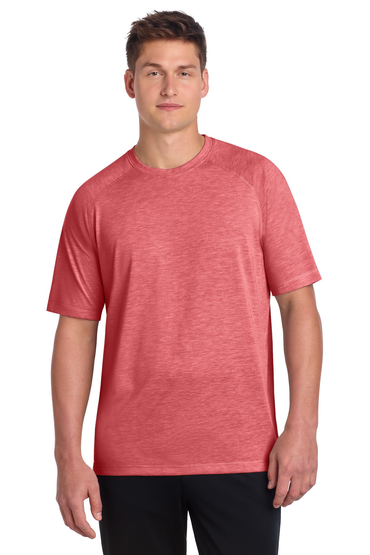 Sport-Tek ® PosiCharge ® Tri-Blend Wicking Raglan Tee. ST400 - Sport-Tek ST400