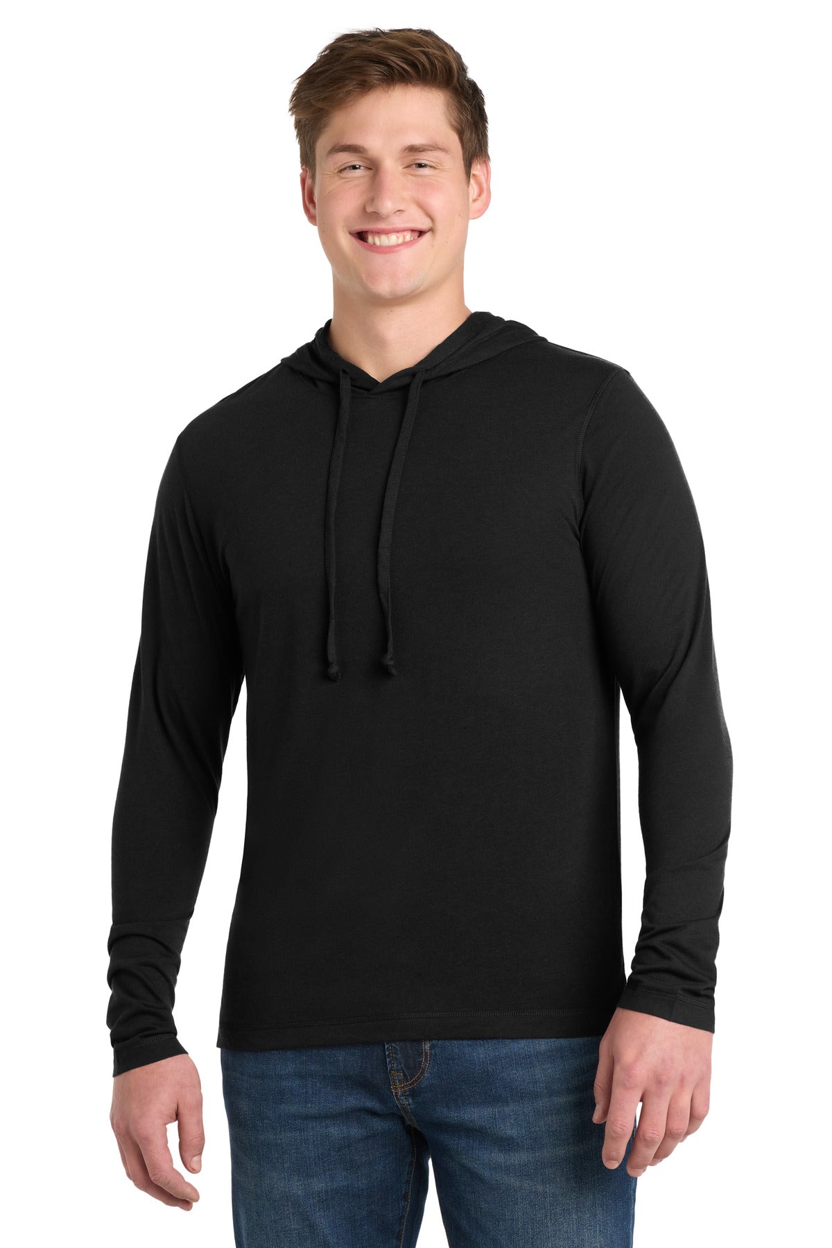 Sport-Tek ® PosiCharge ® Tri-Blend Wicking Long Sleeve Hoodie ST406 - Sport-Tek ST406