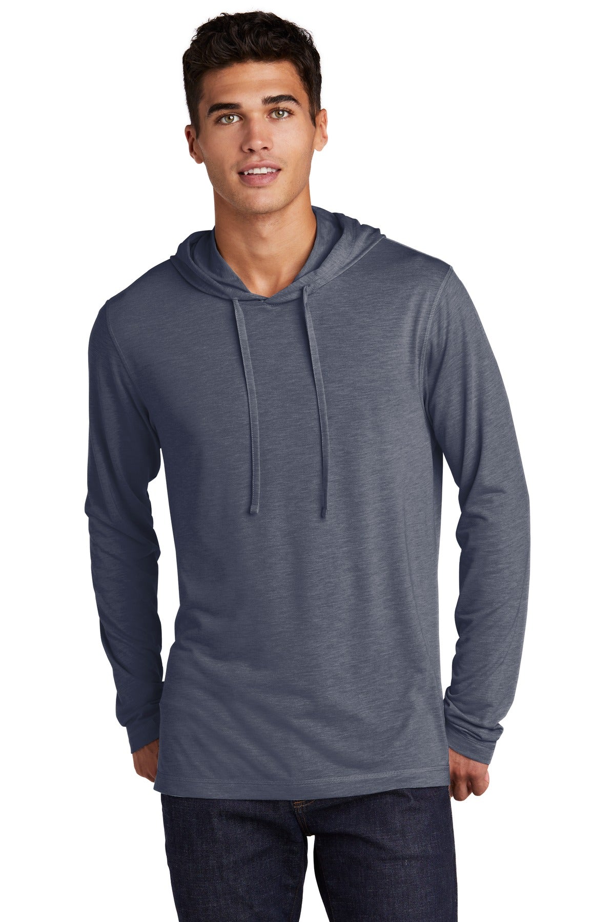 Sport-Tek ® PosiCharge ® Tri-Blend Wicking Long Sleeve Hoodie ST406 - Sport-Tek ST406