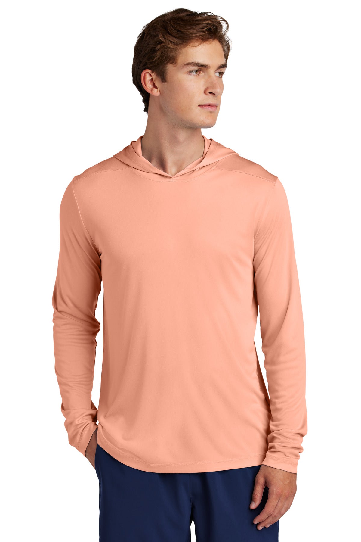 Sport-Tek ® Posi-UV ® Pro Long Sleeve Hoodie ST420LSH - Sport-Tek ST420LSH