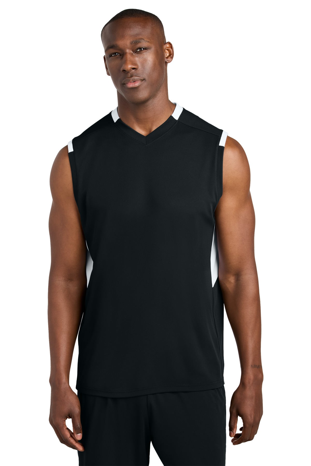 Sport-Tek ST441 Club Sleeveless V-Neck