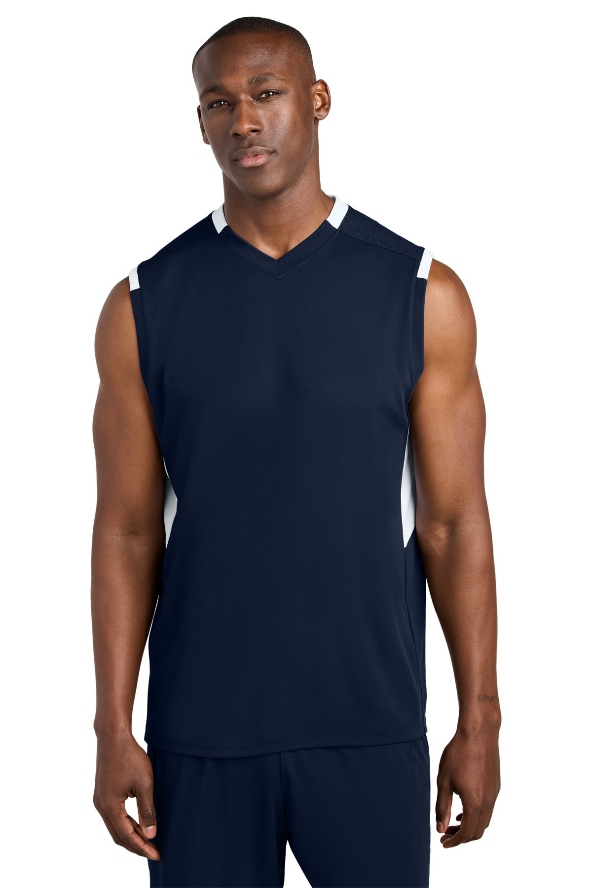 Sport-Tek ® Club Sleeveless V-Neck ST441 - Sport-Tek ST441