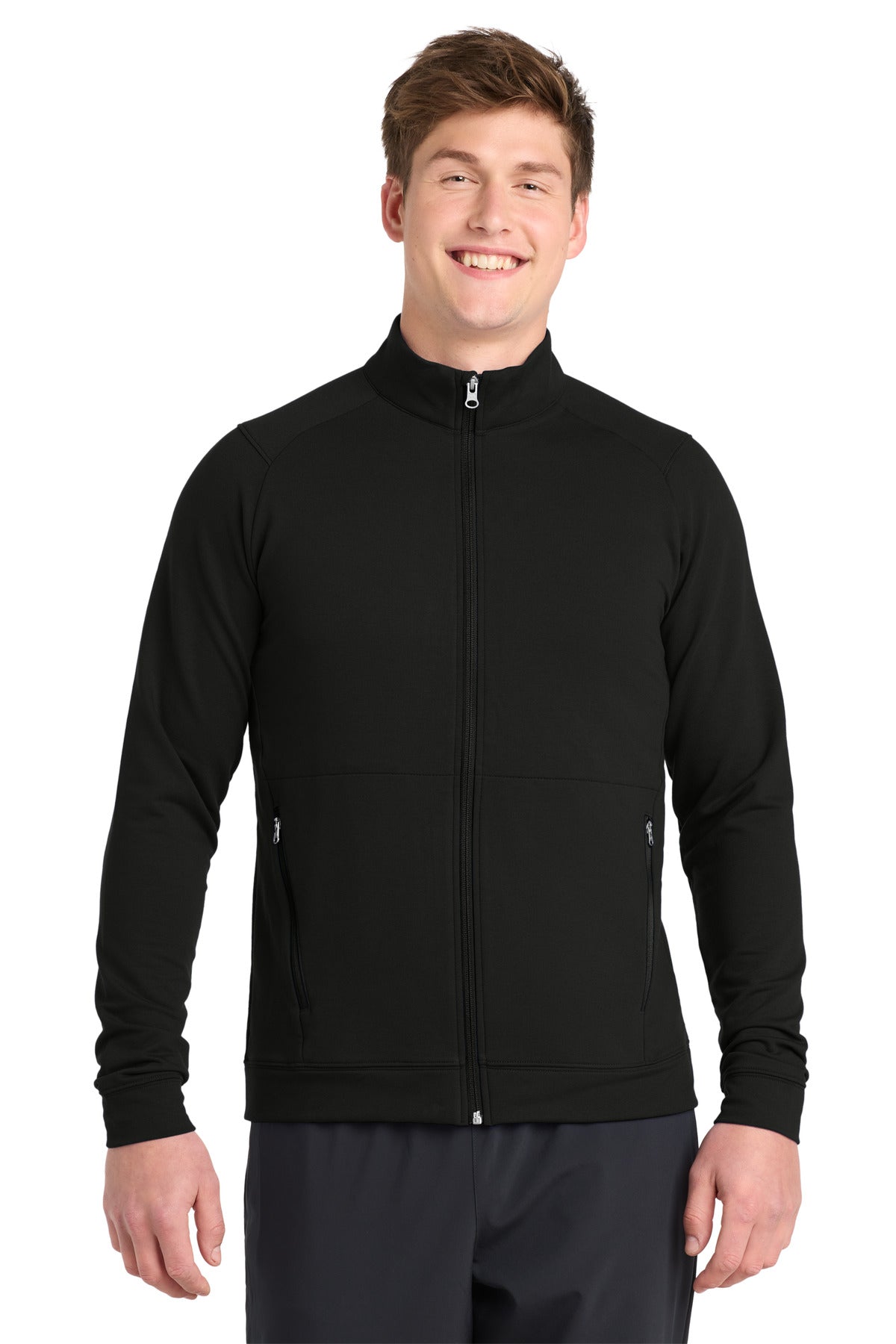 Sport-Tek ® Sport-Wick ® Flex Fleece Full-Zip. ST560 - Sport-Tek ST560