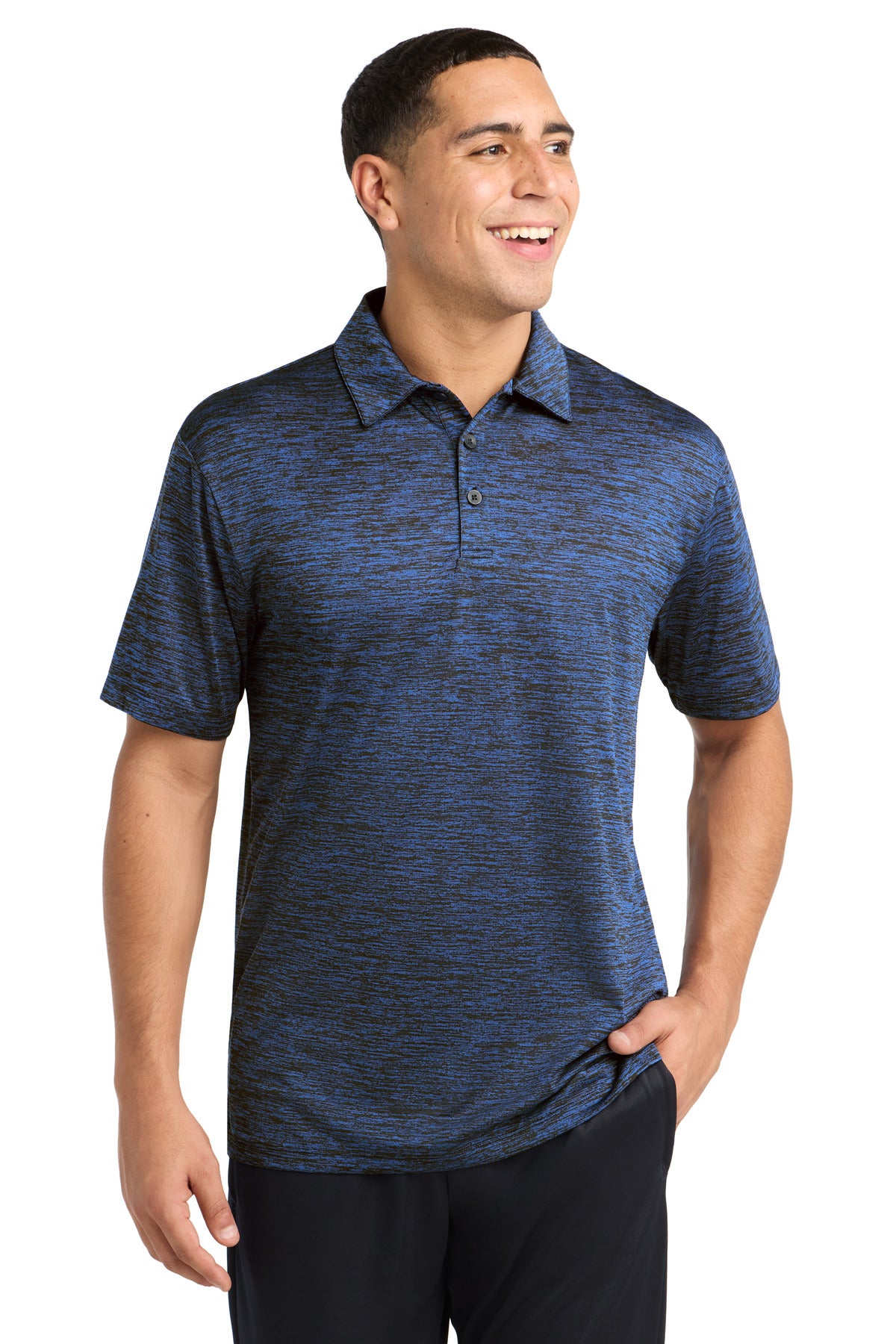 Sport-Tek ® PosiCharge ® Electric Heather Polo. ST590 - Sport-Tek ST590