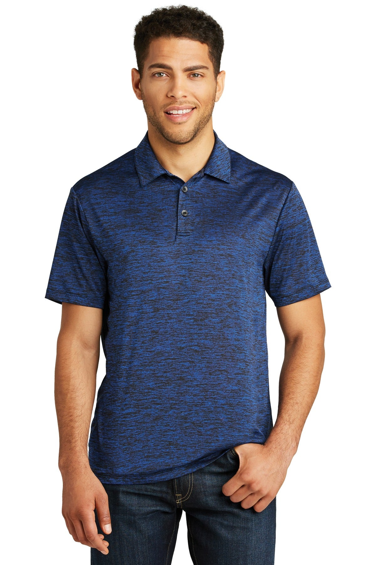 Sport-Tek ® PosiCharge ® Electric Heather Polo. ST590 - Sport-Tek ST590