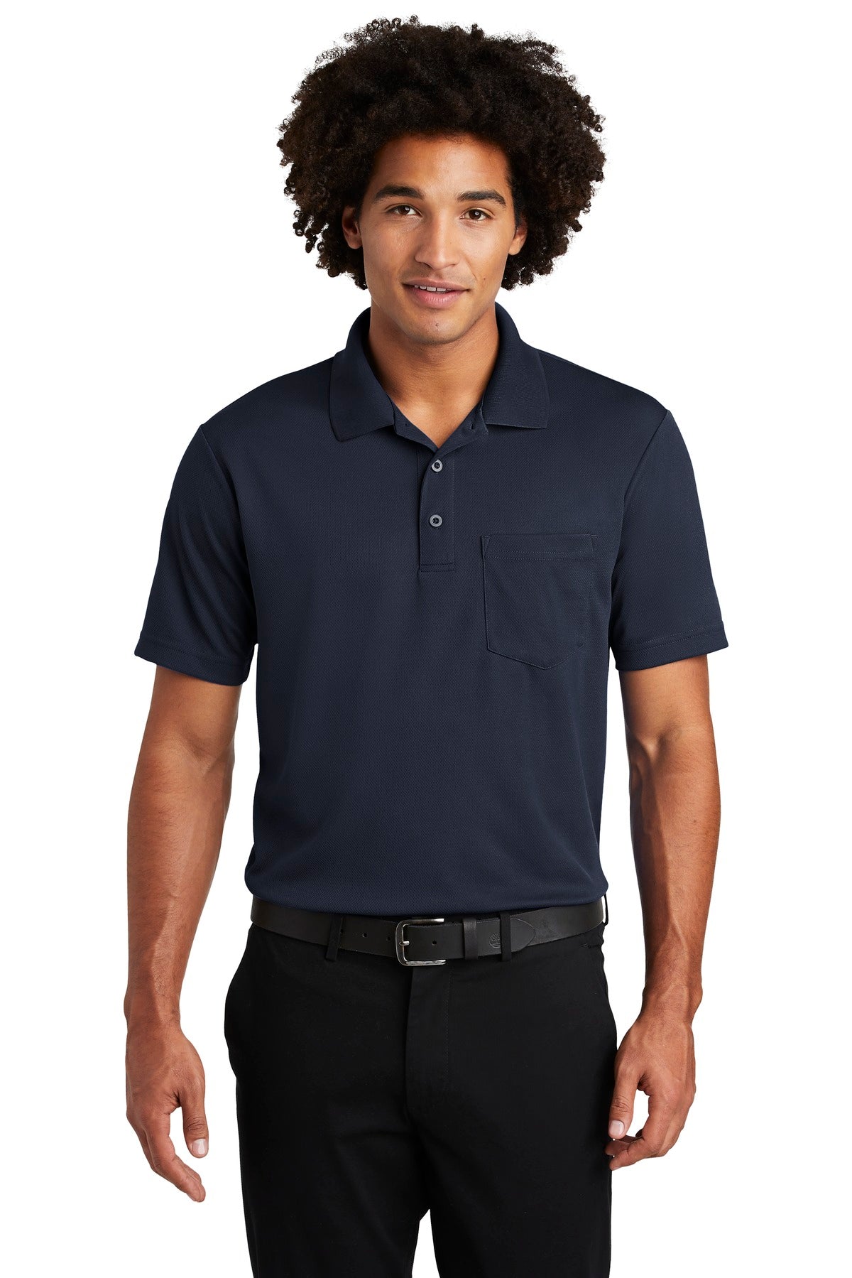 Sport-Tek ® PosiCharge ® RacerMesh ® Pocket Polo. ST640P - Sport-Tek ST640P